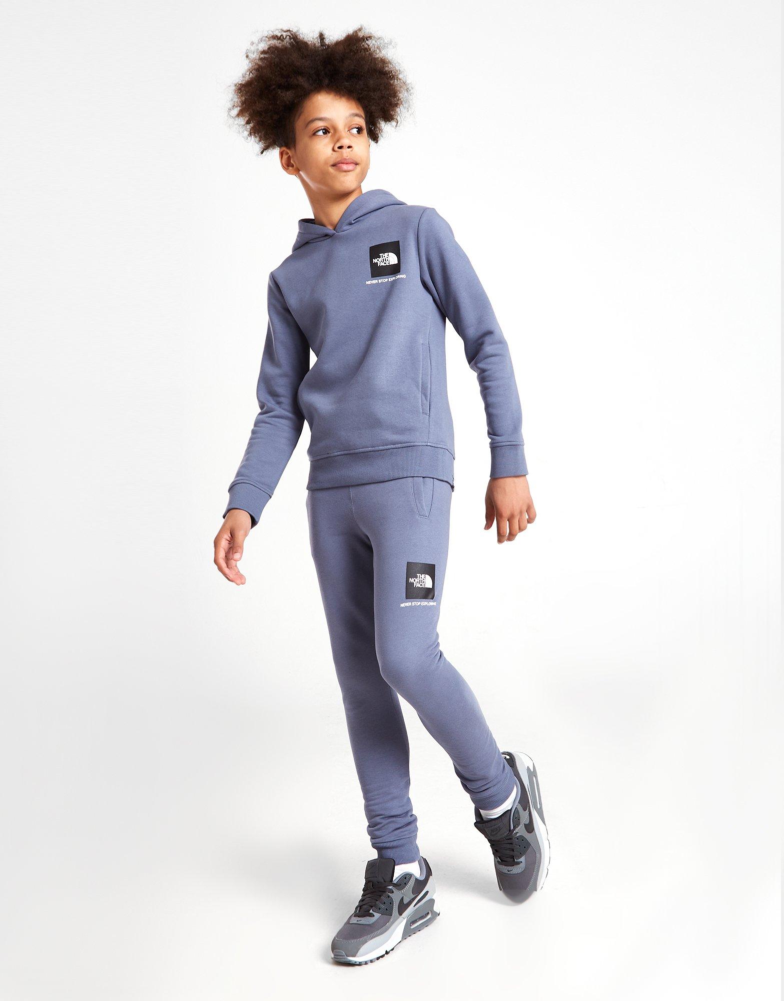 north face joggers junior grey