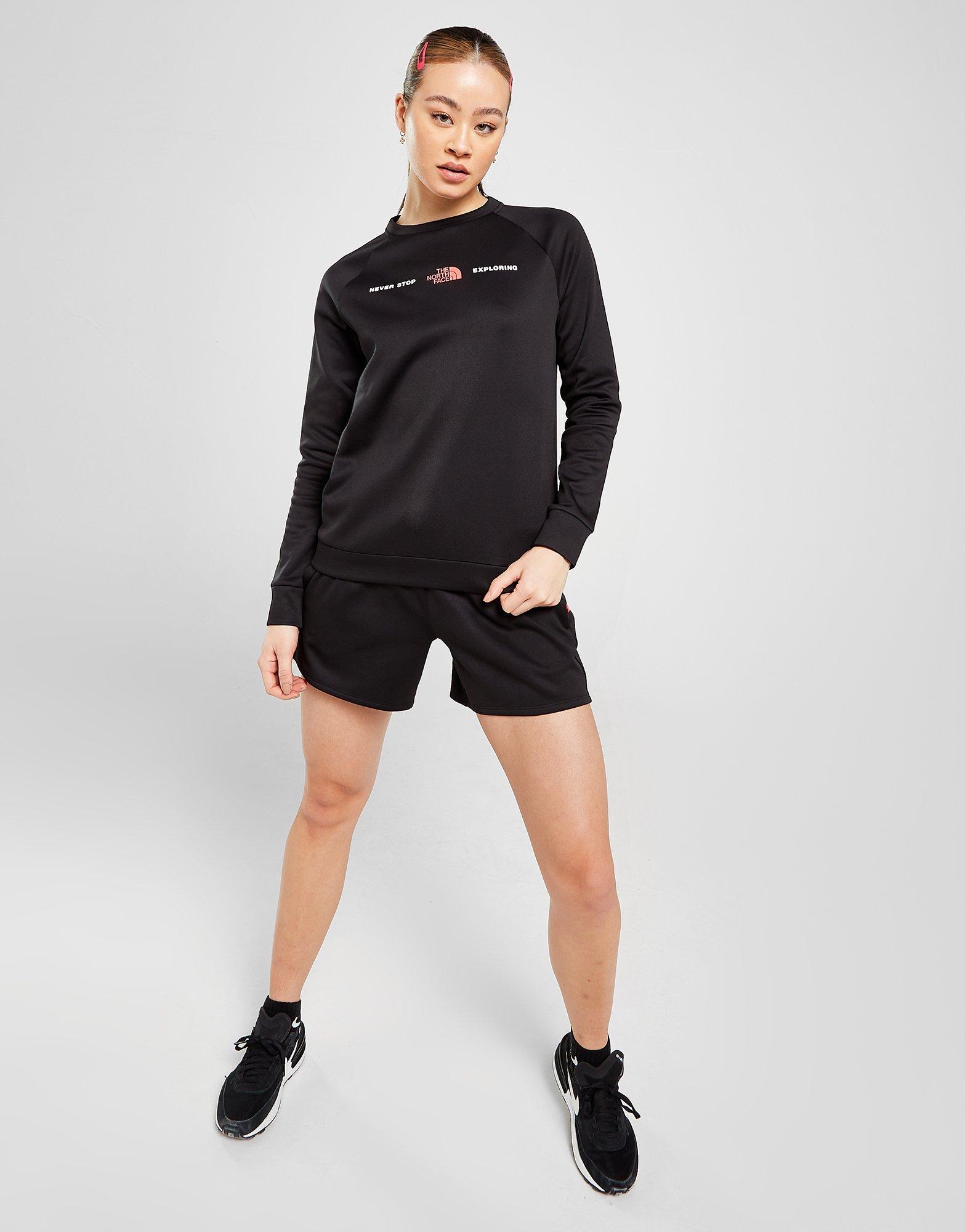 The North Face Never Stop Exploring Poly Crew Sweatshirt