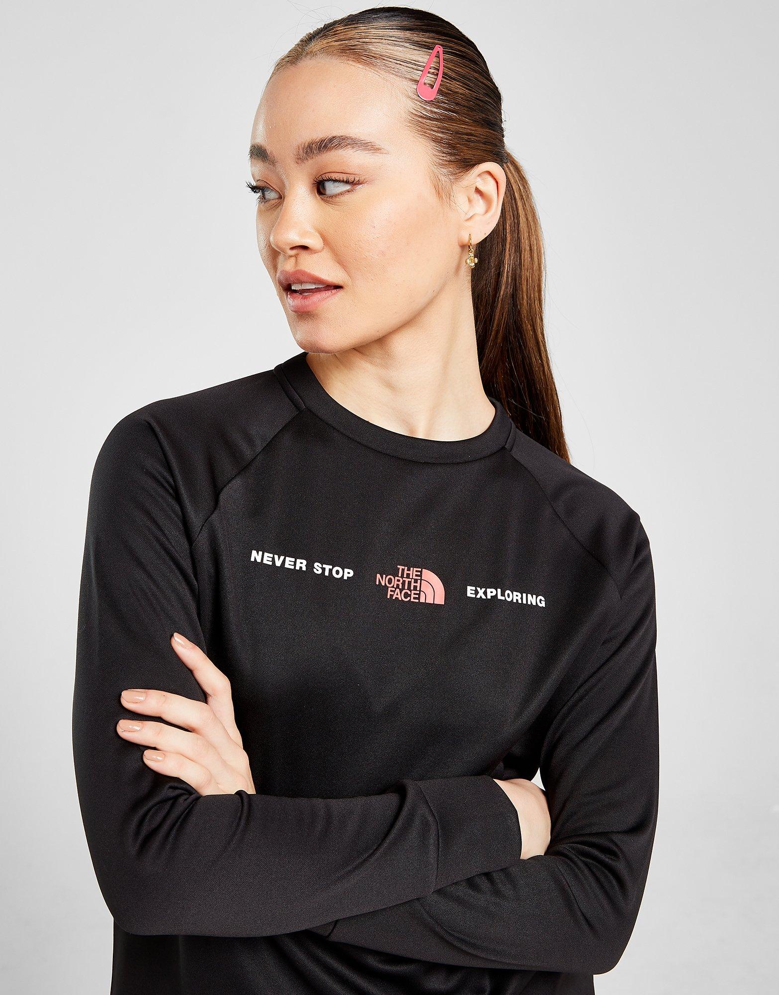 The North Face Never Stop Exploring Poly Crew Sweatshirt