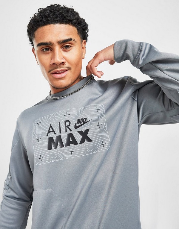 لا تكن Nike Air Max Poly Crew Sweatshirt لا تكن