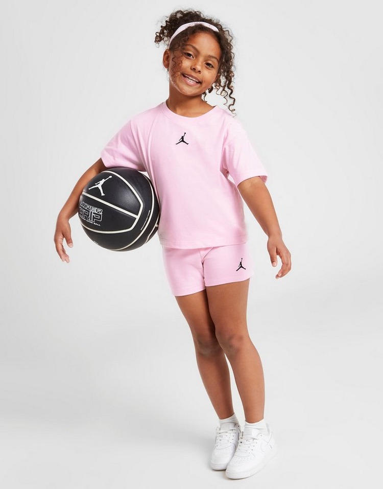 Jordan Conjunto T-Shirt/Calções Girls' Essential para Criança