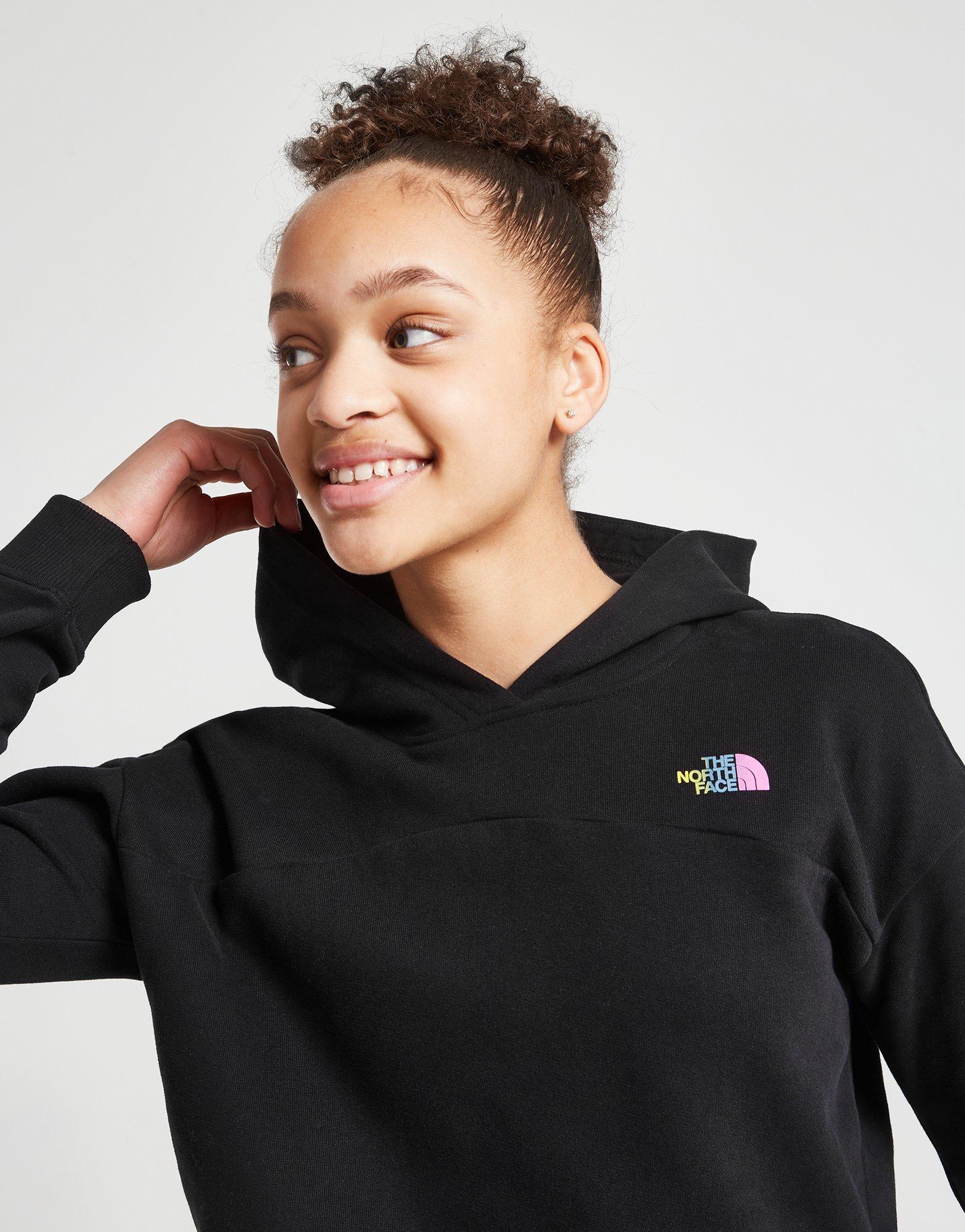 The North Face Girls' Drew Peak Cropped Hoodie Junior