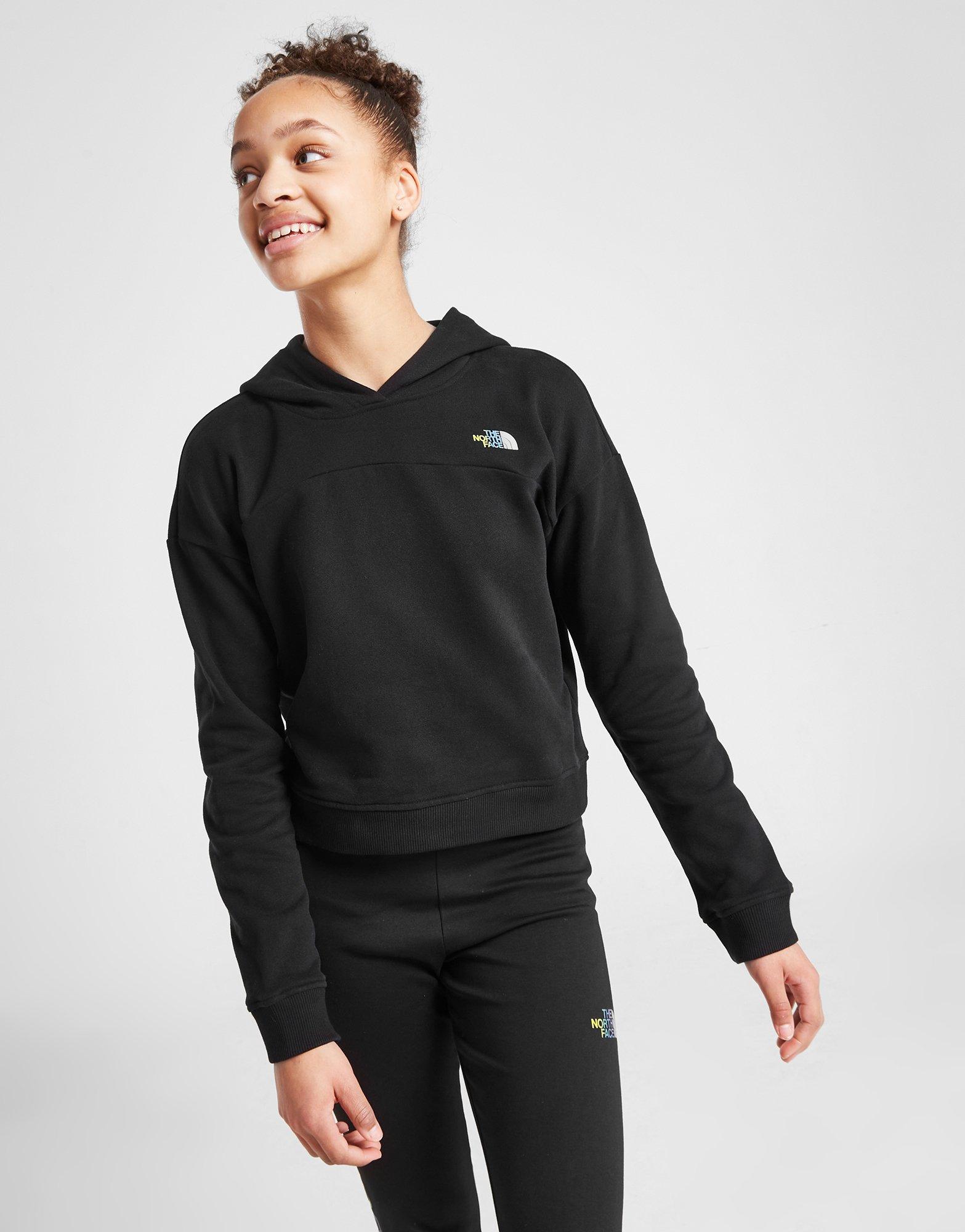 The North Face Girls' Drew Peak Cropped Hoodie Junior
