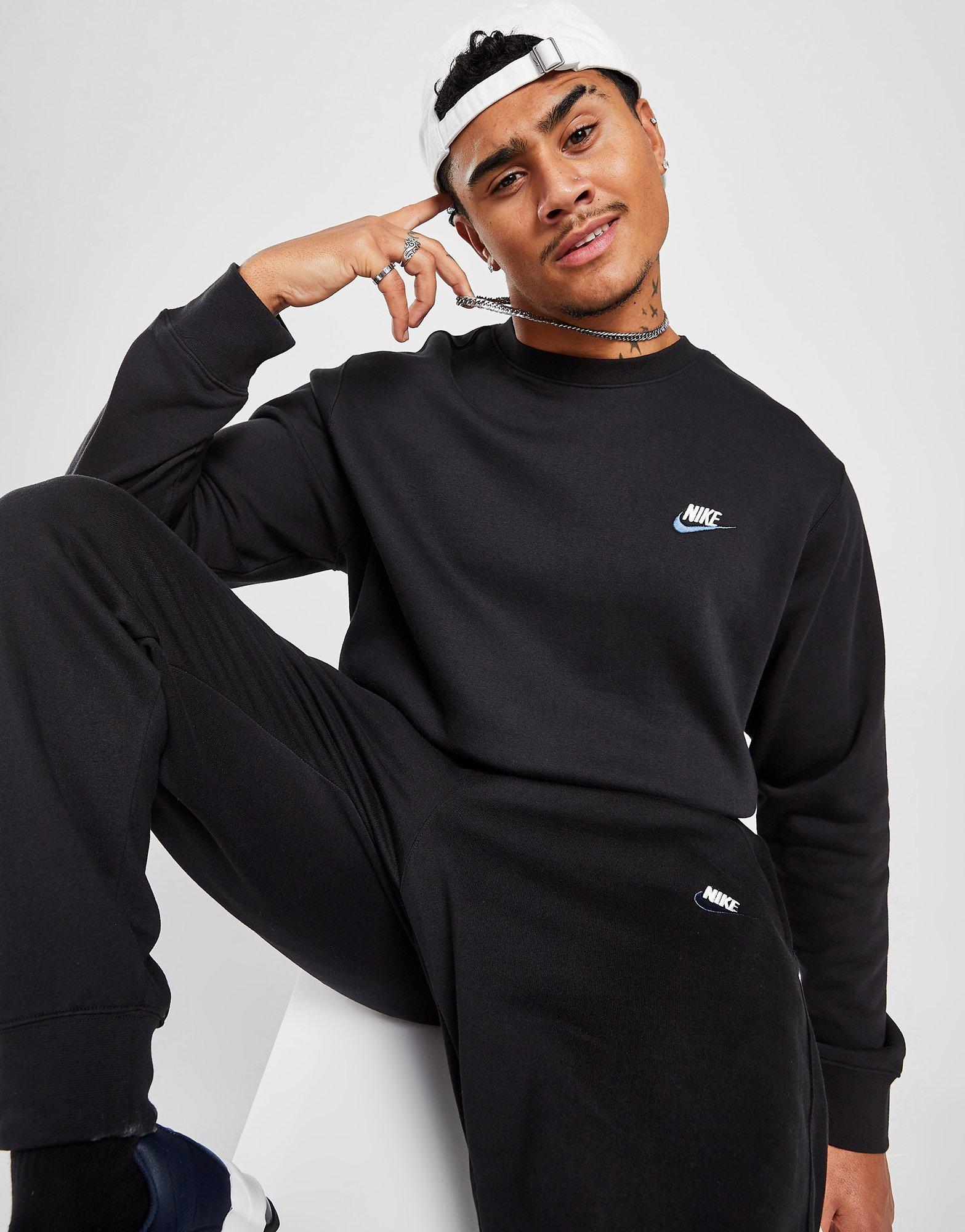 sinsonte Recomendación Encantador Black Nike Foundation Fleece Sweatshirt | JD Sports Ireland