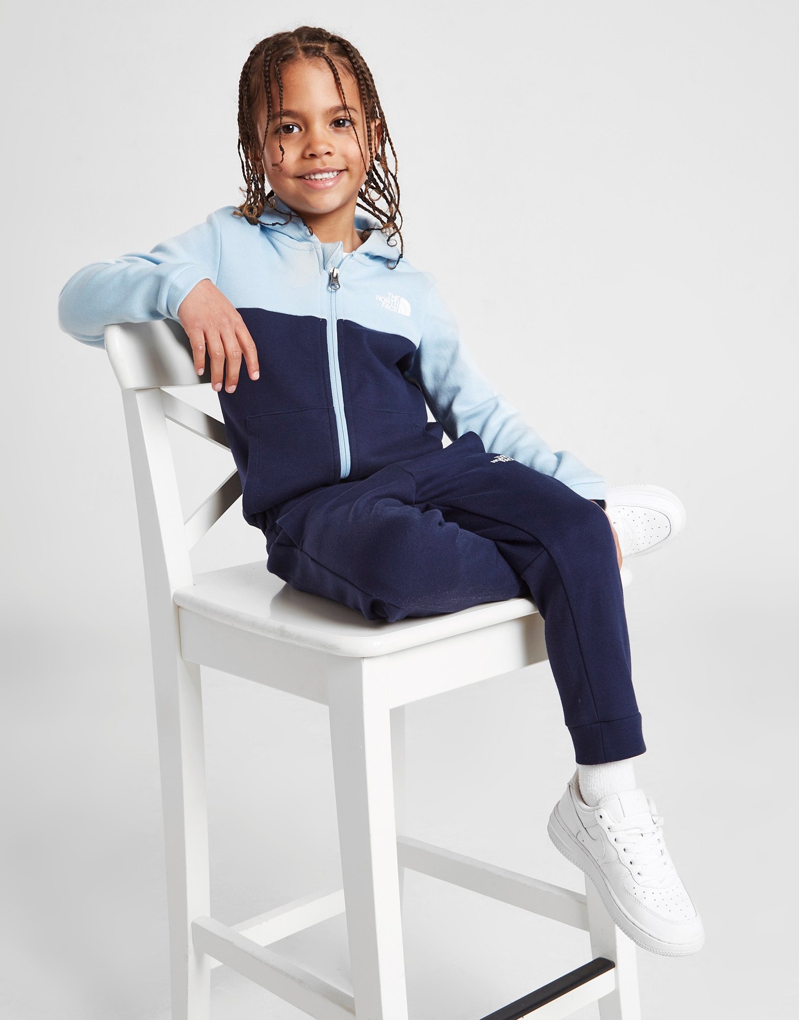 Blue The North Face Slacker Full Zip Tracksuit Children | JD Sports ...