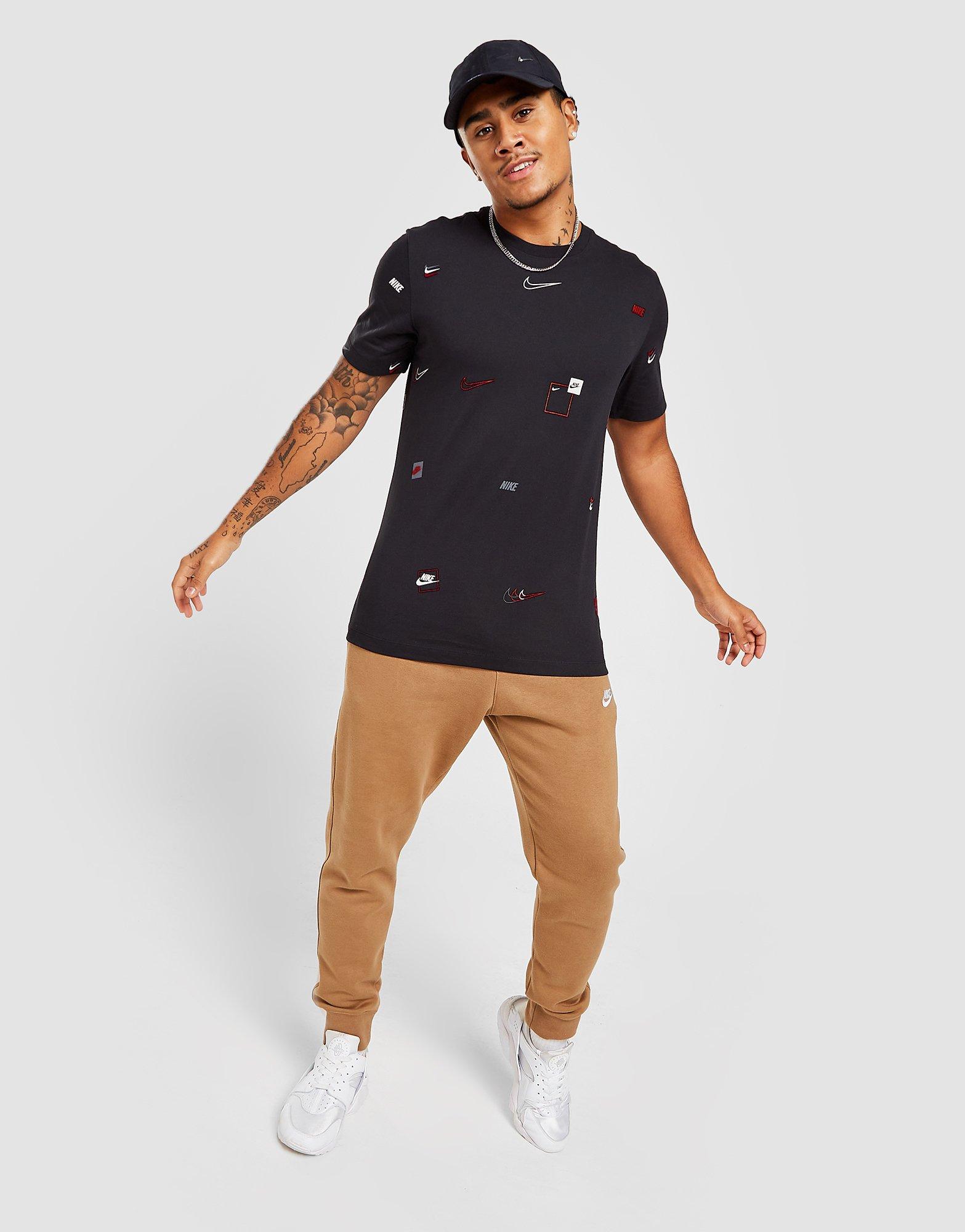 Nike T-Shirt All Over Print Logo