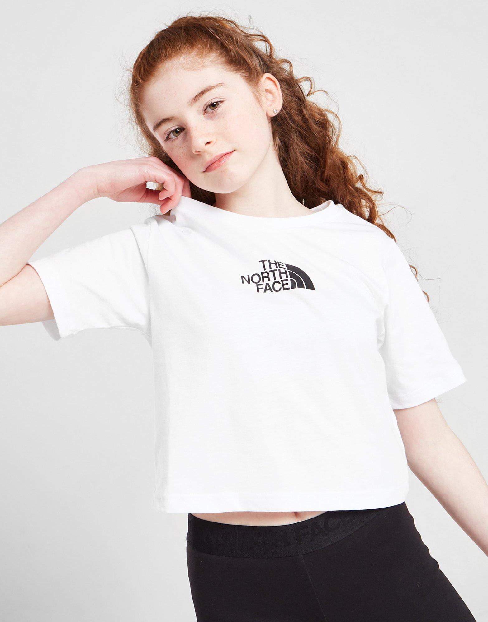 The North Face Girls' Crop Graphic T-Shirt Junior