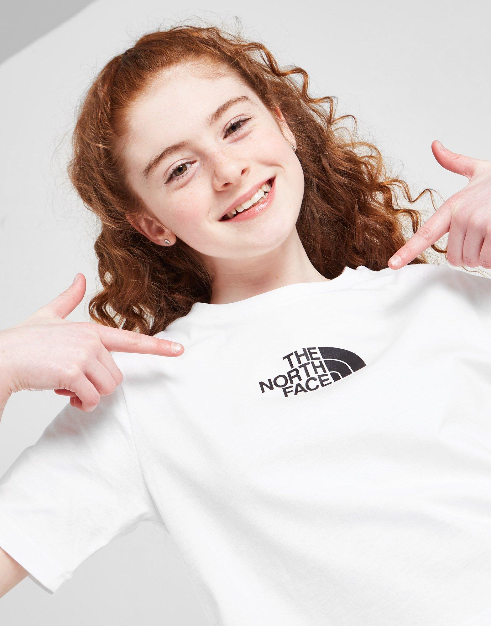 The North Face Girls' Crop Graphic T-Shirt Junior