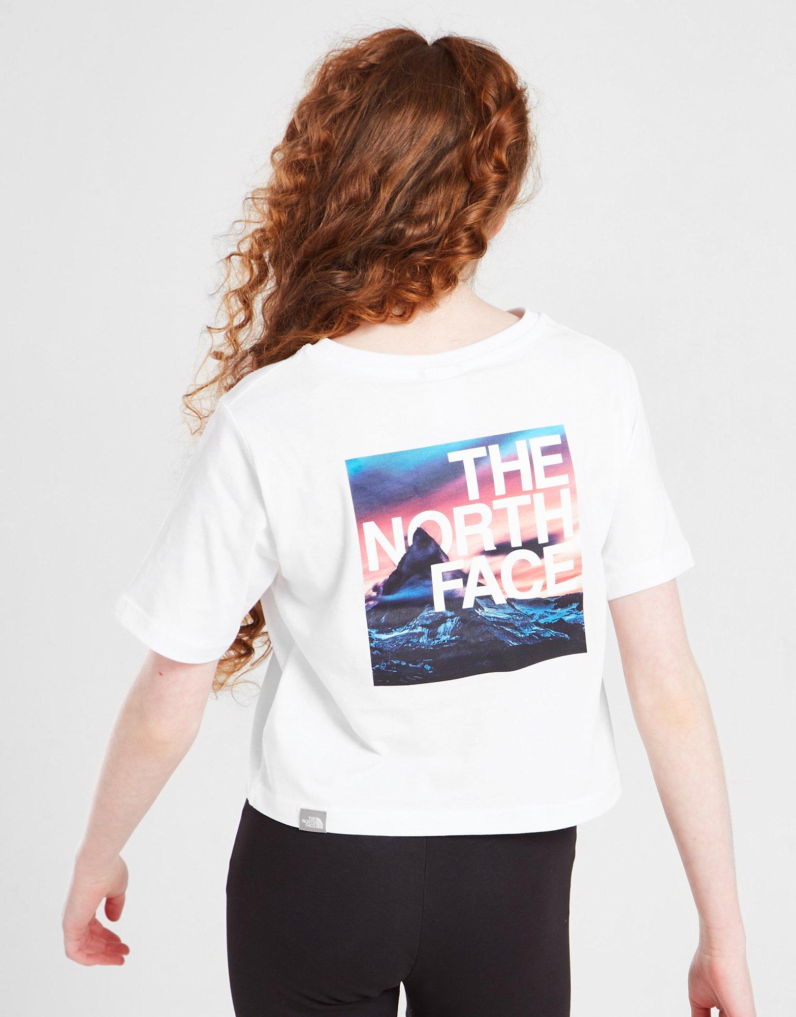 The North Face Girls' Crop Graphic T-Shirt Junior