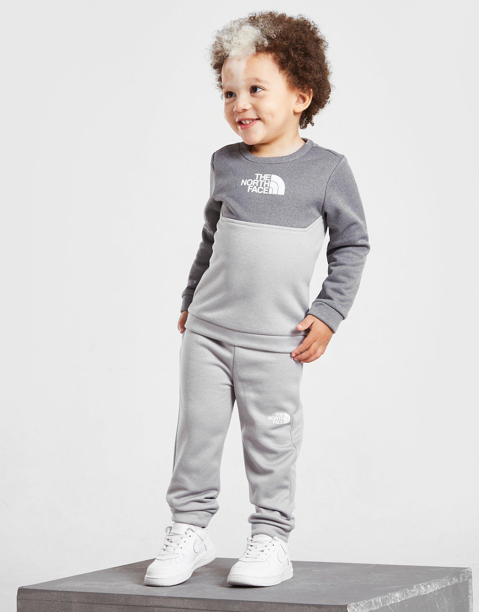 north face tracksuit infant