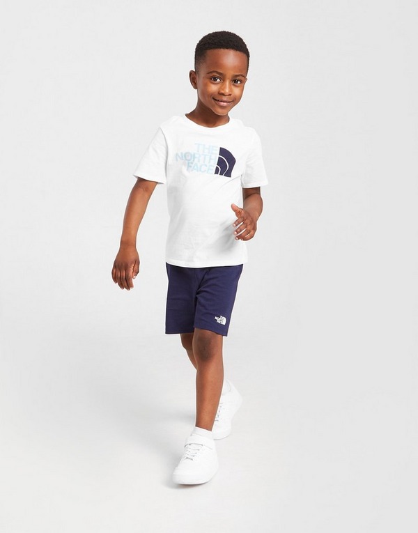 groef kromme Schoolonderwijs White The North Face T-Shirt/Shorts Set Children | JD Sports Global