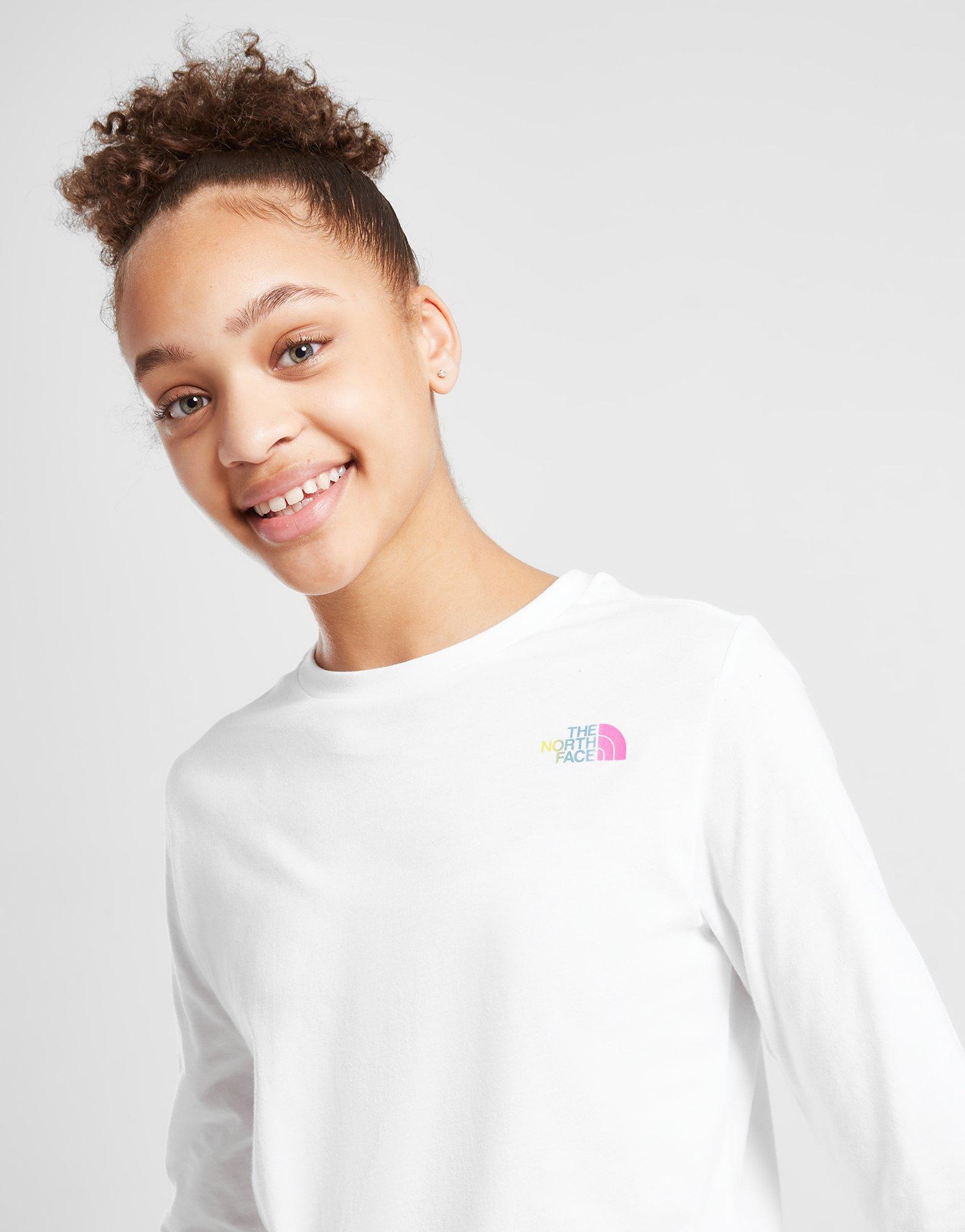 The North Face Girls' Long Sleeve Graphic T-Shirt Junior