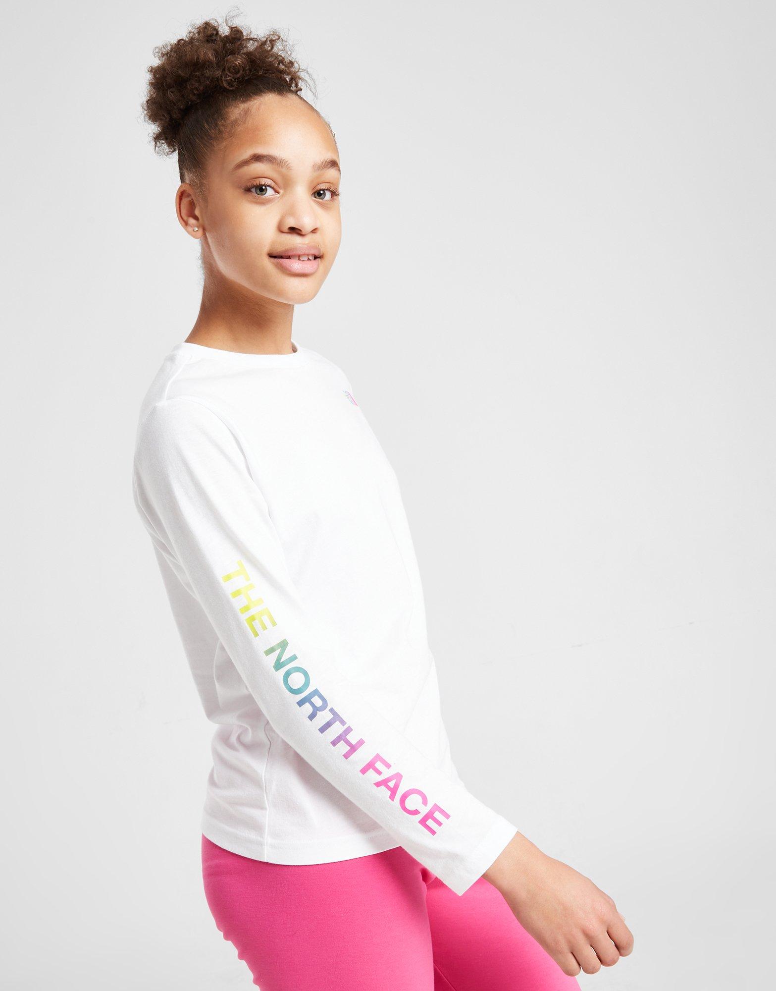 The North Face Girls' Long Sleeve Graphic T-Shirt Junior