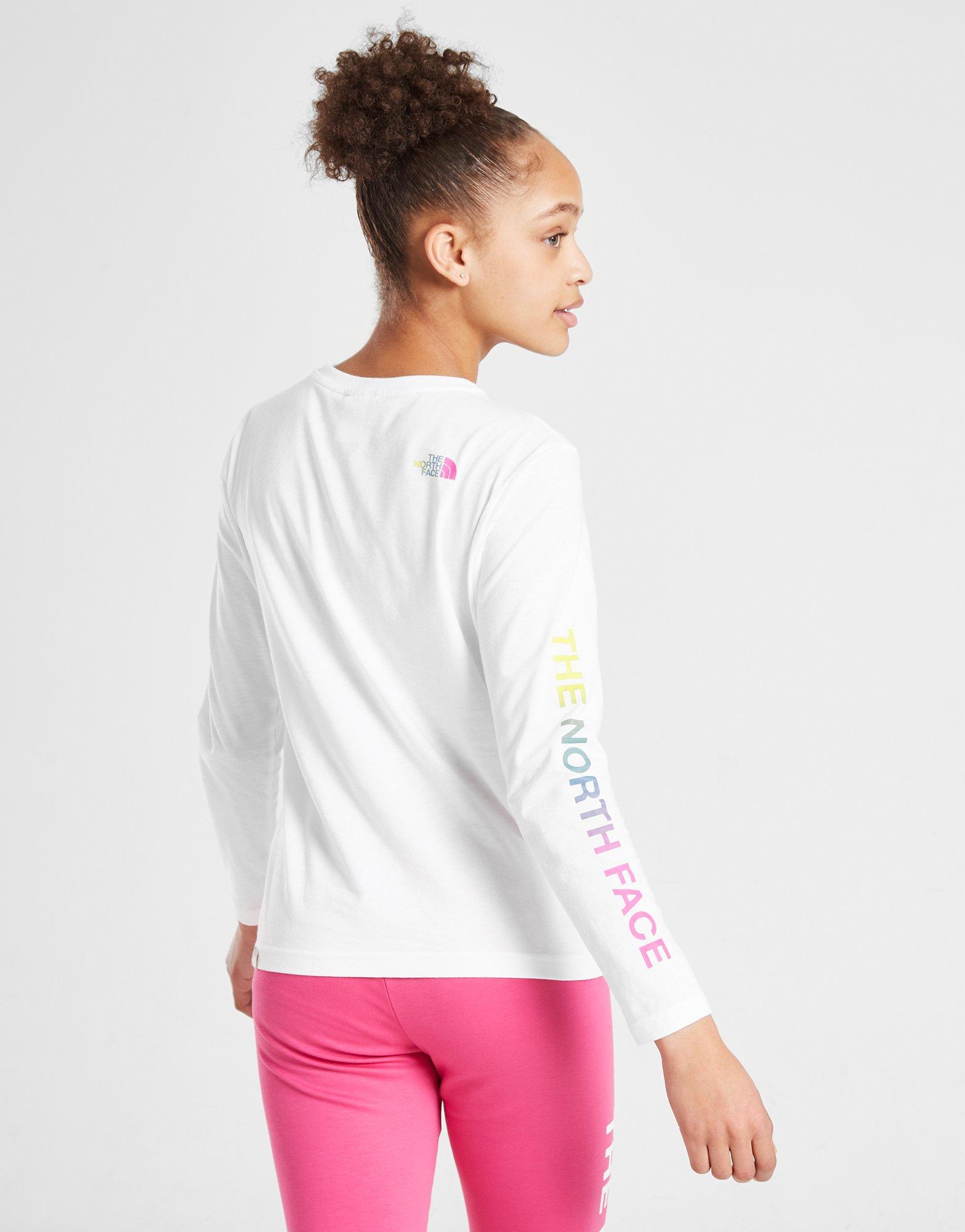 The North Face Girls' Long Sleeve Graphic T-Shirt Junior