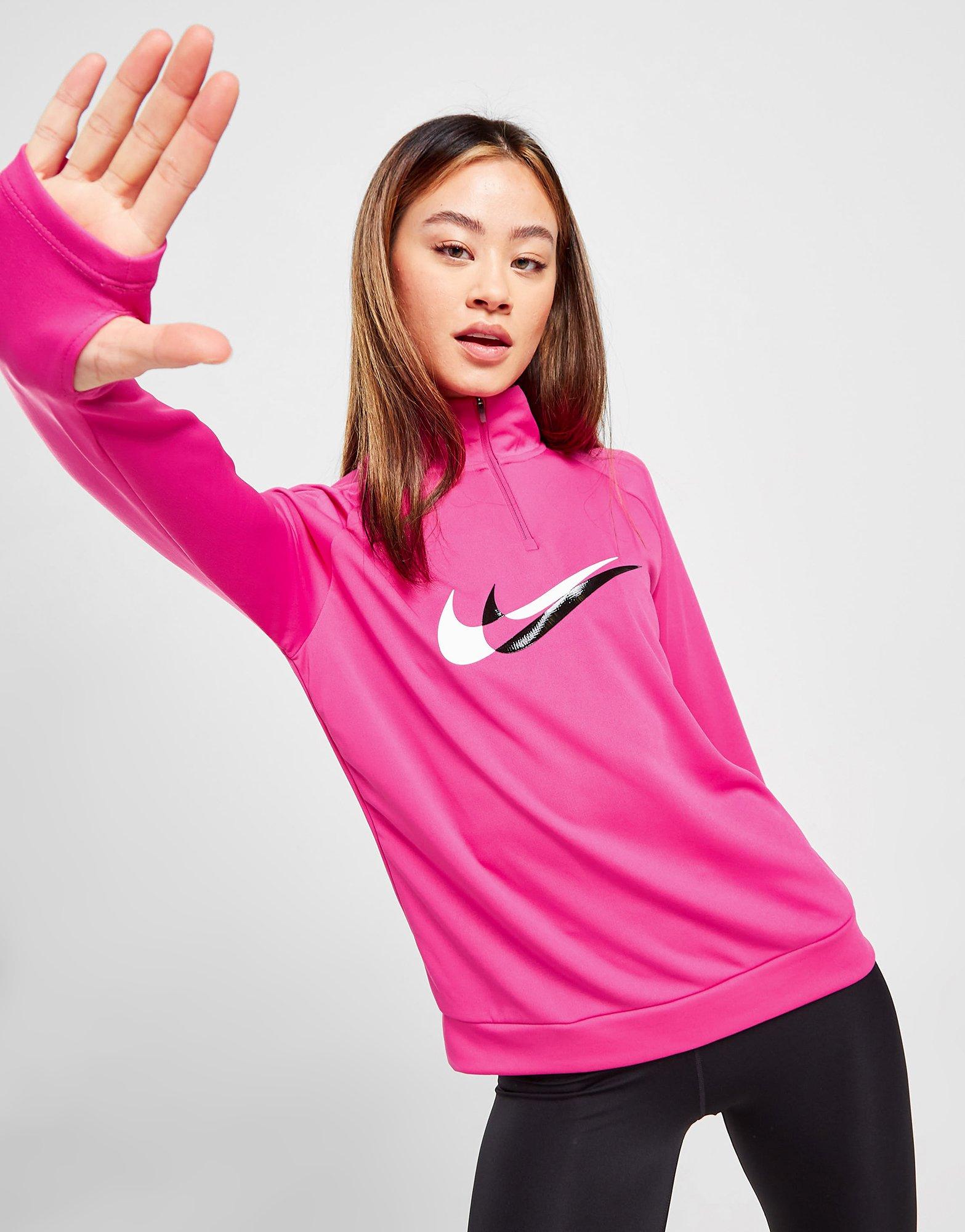 Nike zip up top sale