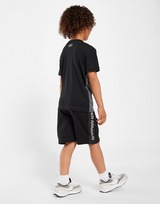 Under Armour UA Armour Fleece Max T-Shirt/Shorts Set Children