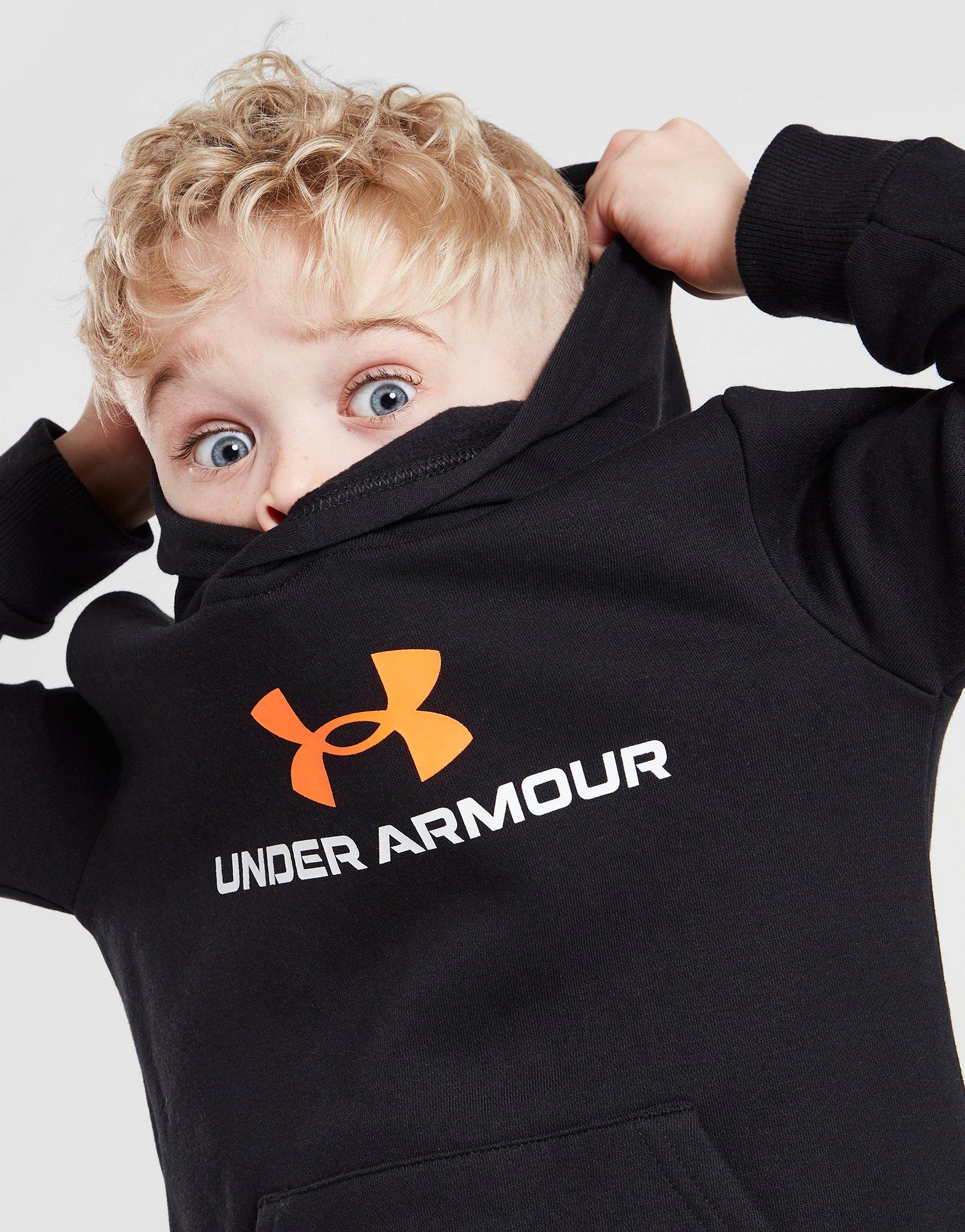 Under Armour Core Logo Overhead Tracksuit Children
