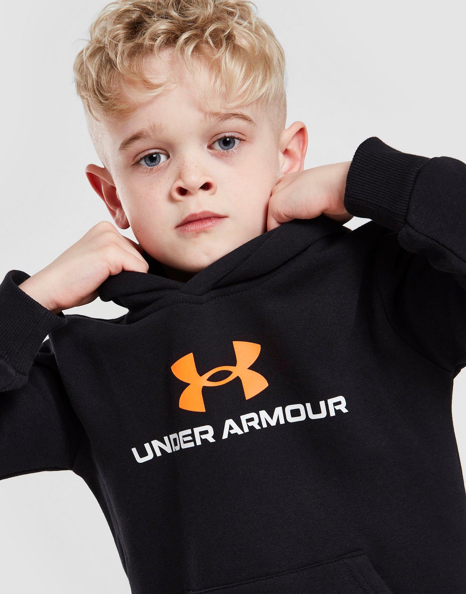 Under Armour Core Logo Overhead Tracksuit Children