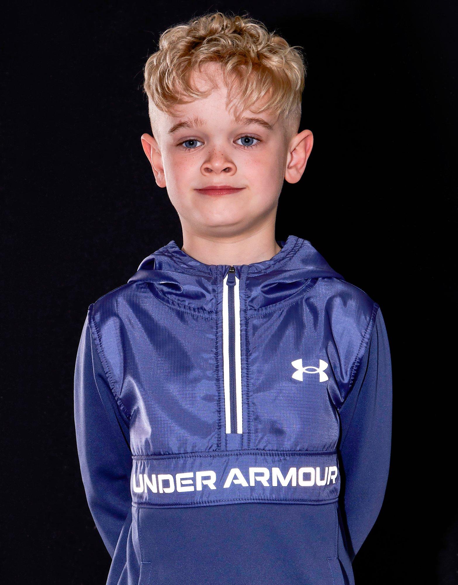 Under Armour UA Armour Fleece 1/4 Zip Hoodie Tracksuit Children