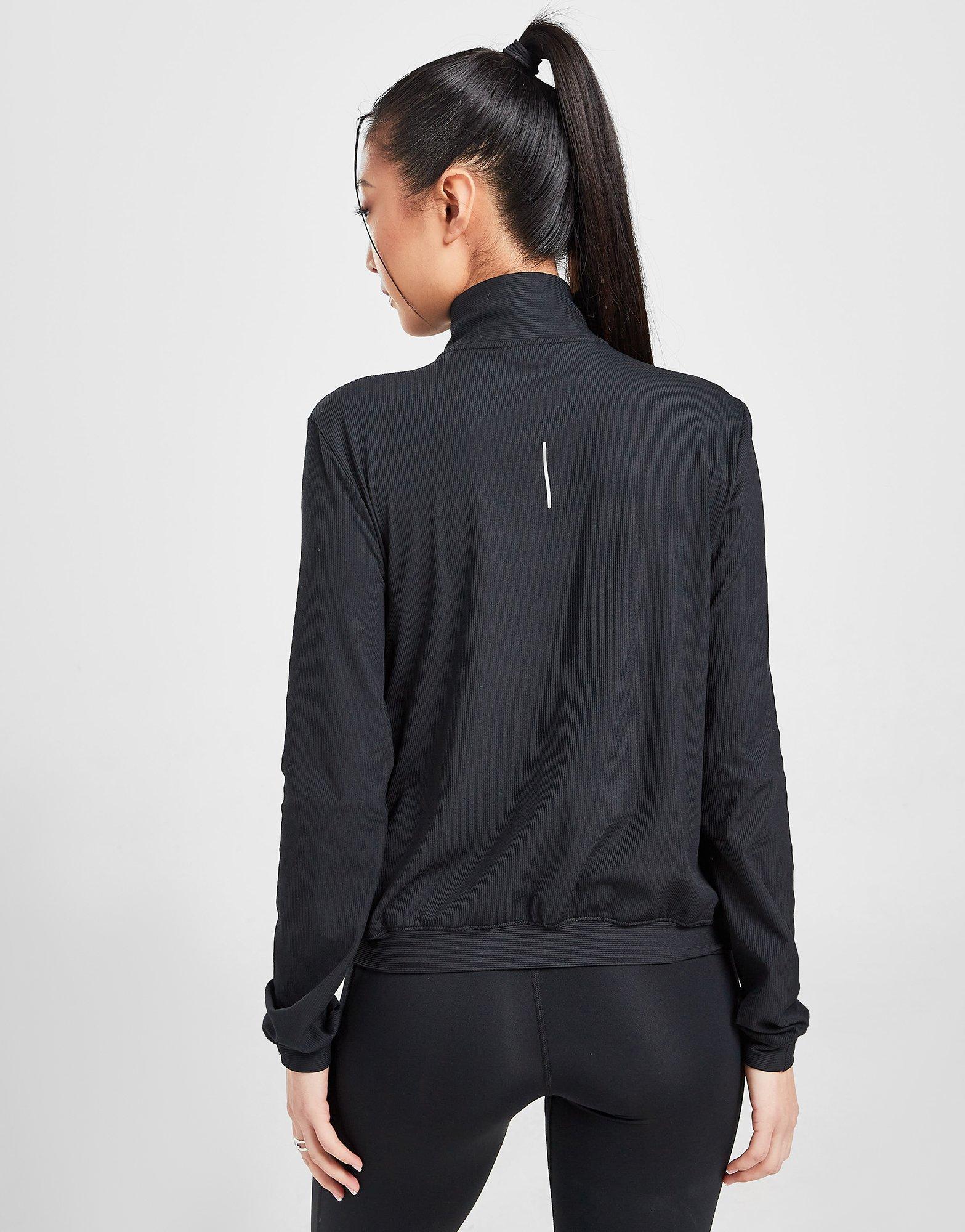 Nike Running Element Ribbed 1/4 Zip Top