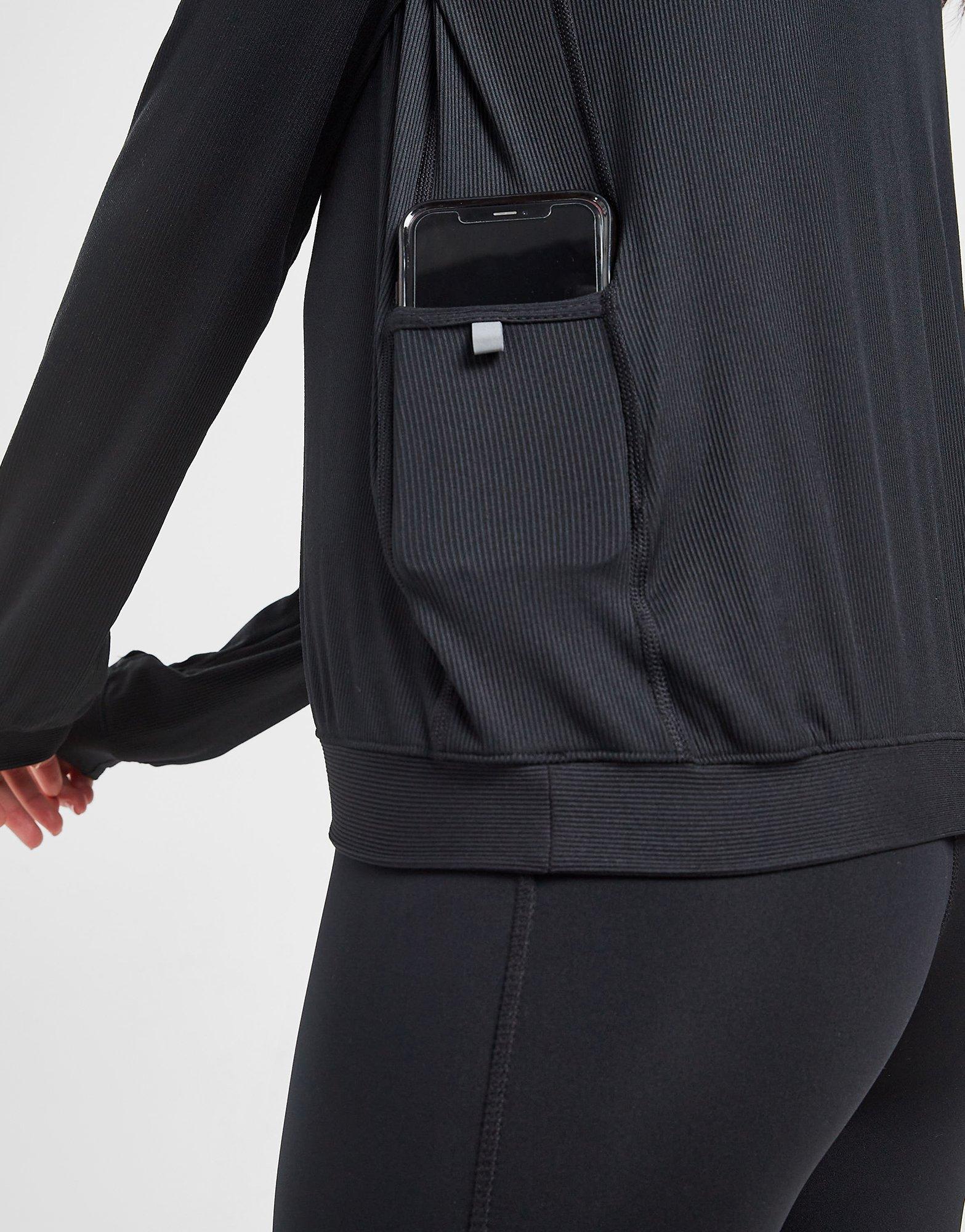 Nike Running Element Ribbed 1/4 Zip Top