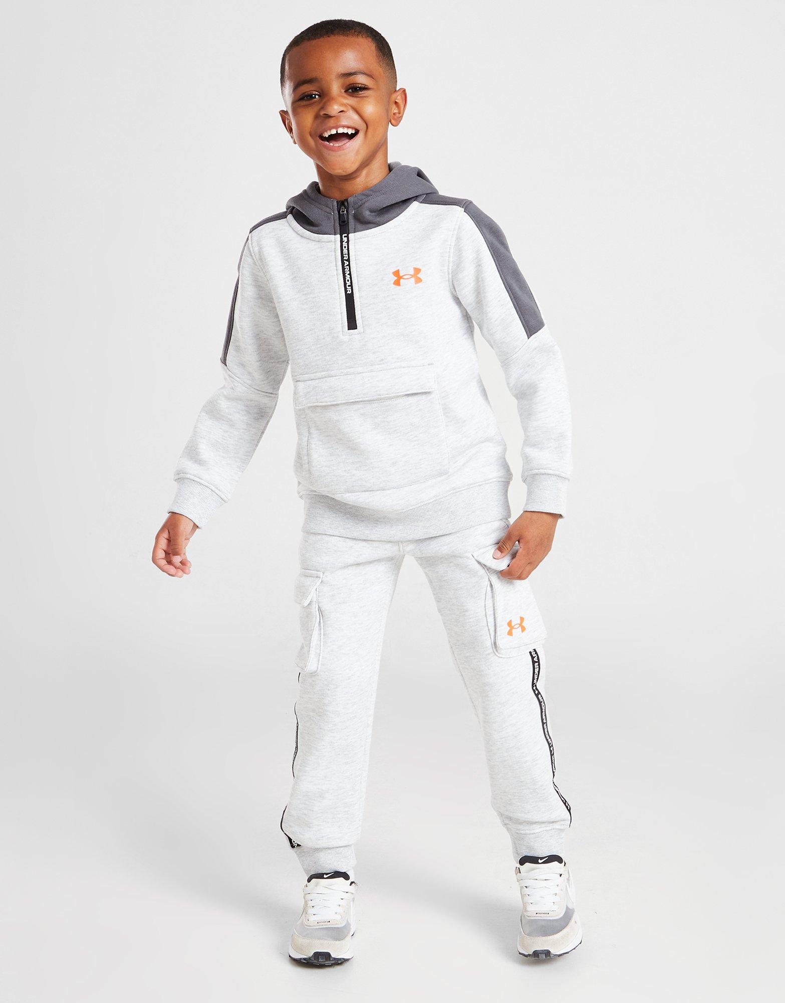 Under Armour Threadborne Tape Hooded Tracksuit Children