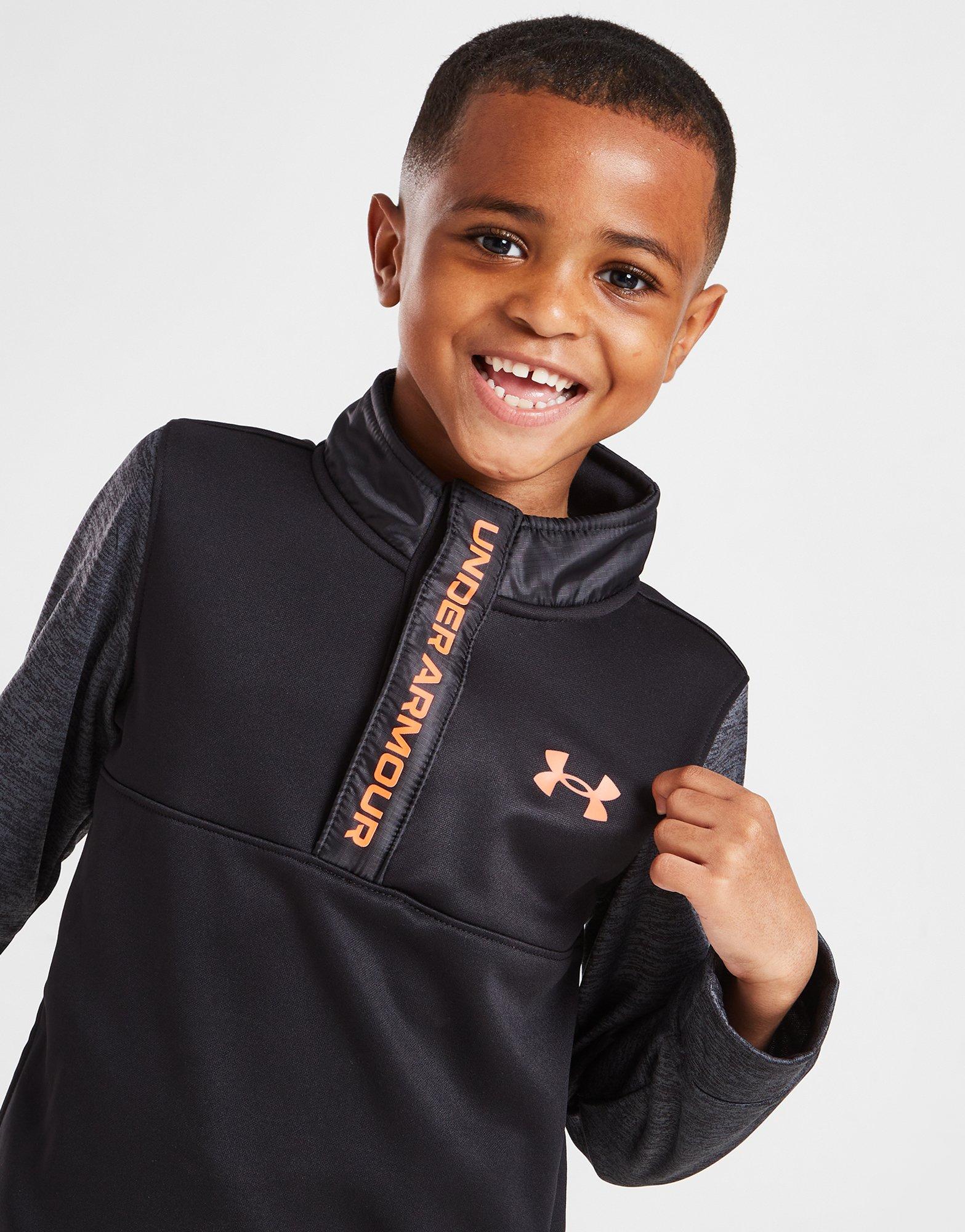 Under Armour Renegade Twist 1/4 Zip Tracksuit Children