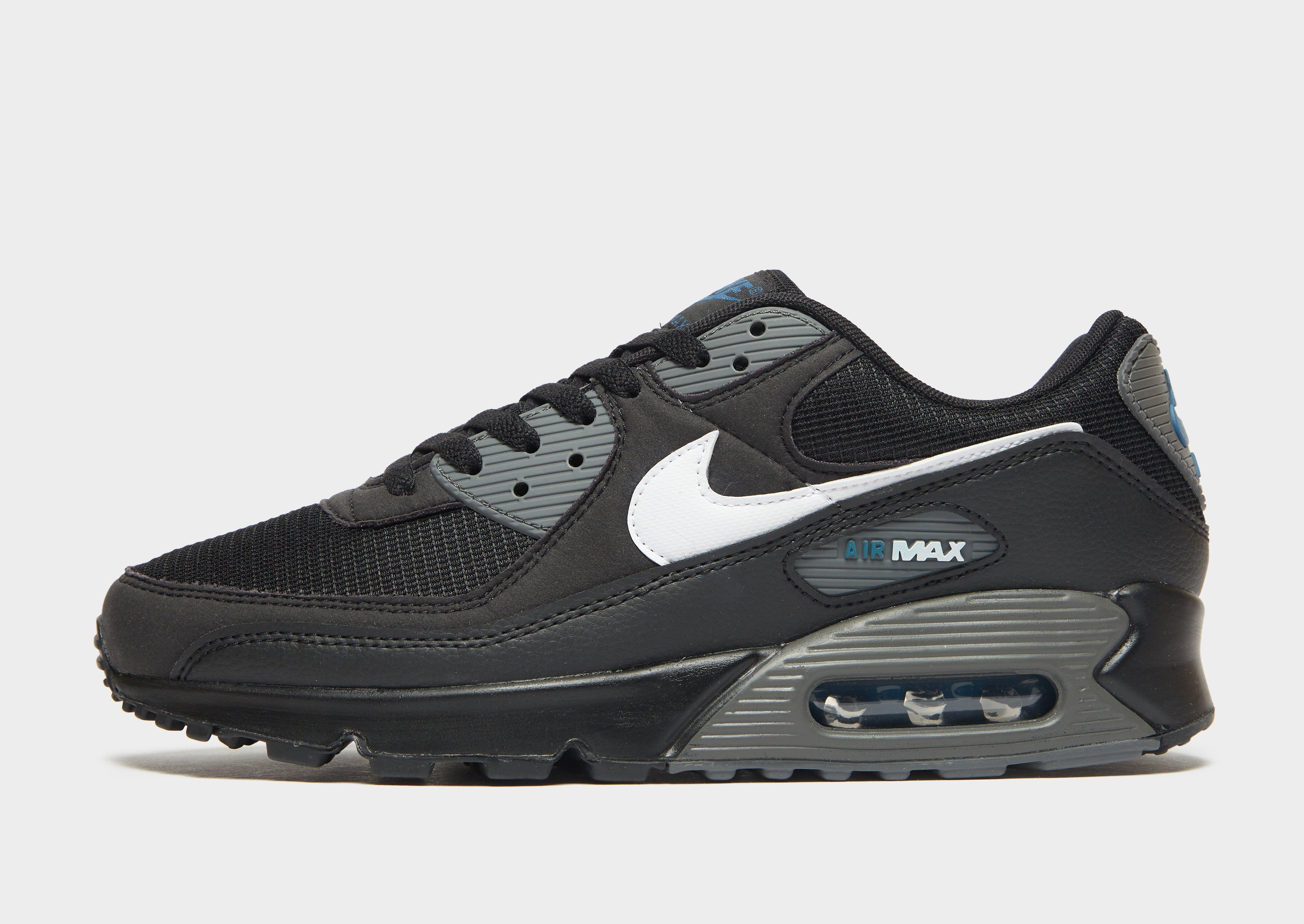 Black Nike Air Max 90 JD Sports Global