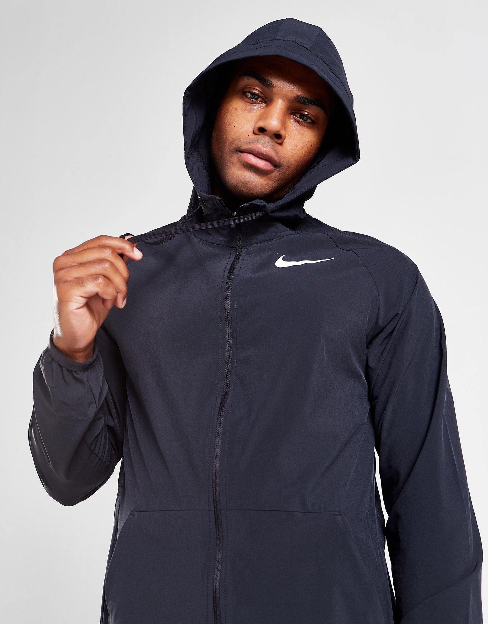 Nike Men S Pro Dri Fit Flex Vent Max Full Zip Hooded Training Jacket