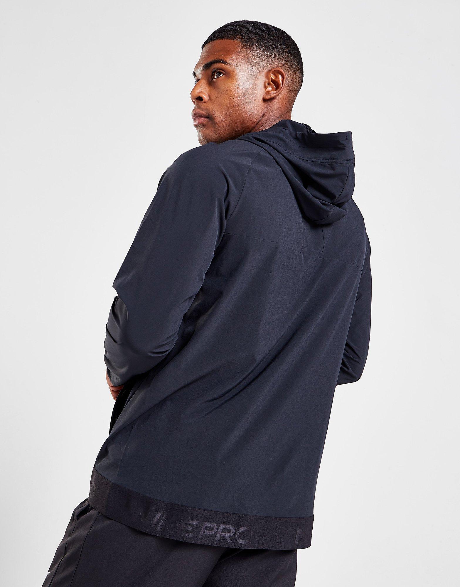 Black Nike Flex Vent Max Full Zip Hooded Jacket