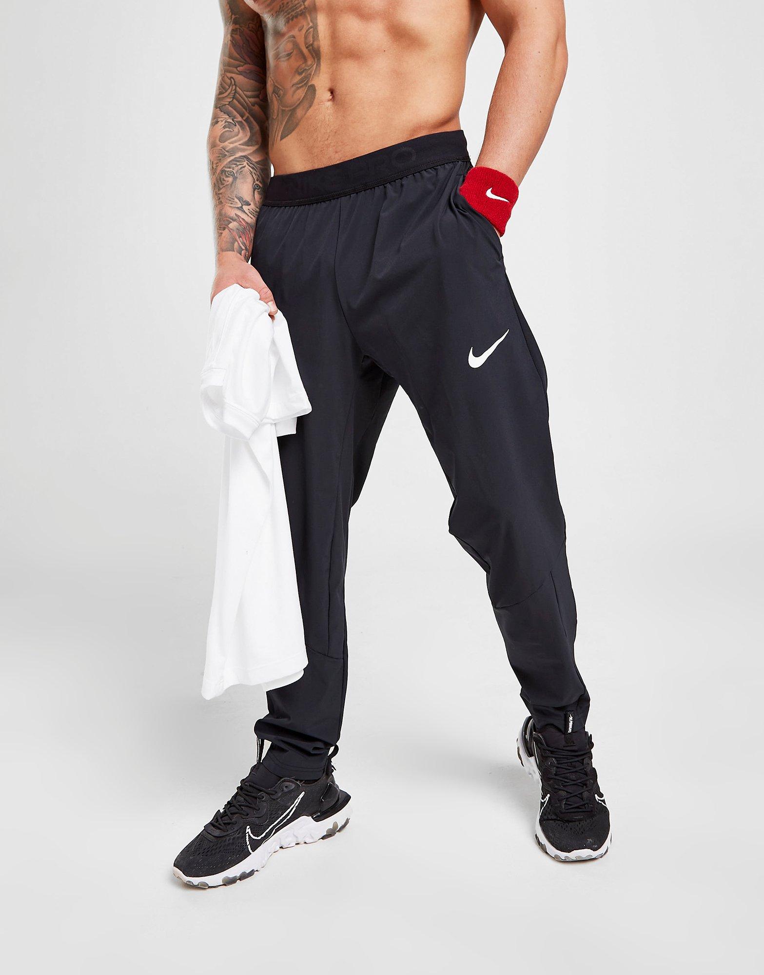 Black Nike Pro Dri-FIT Vent Max Track Pants - JD Sports Global