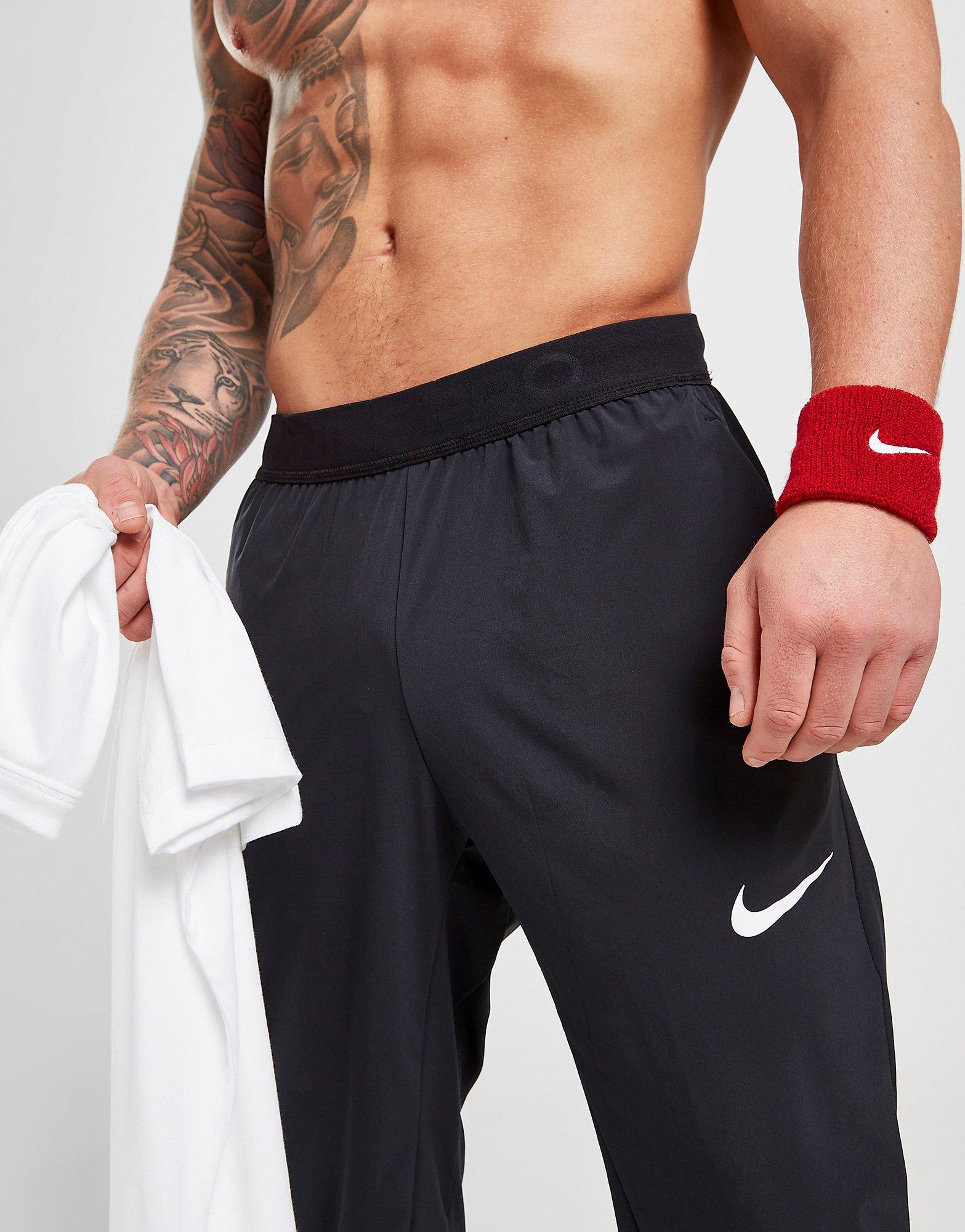 Black Nike Pro Dri-FIT Vent Max Track Pants - JD Sports NZ