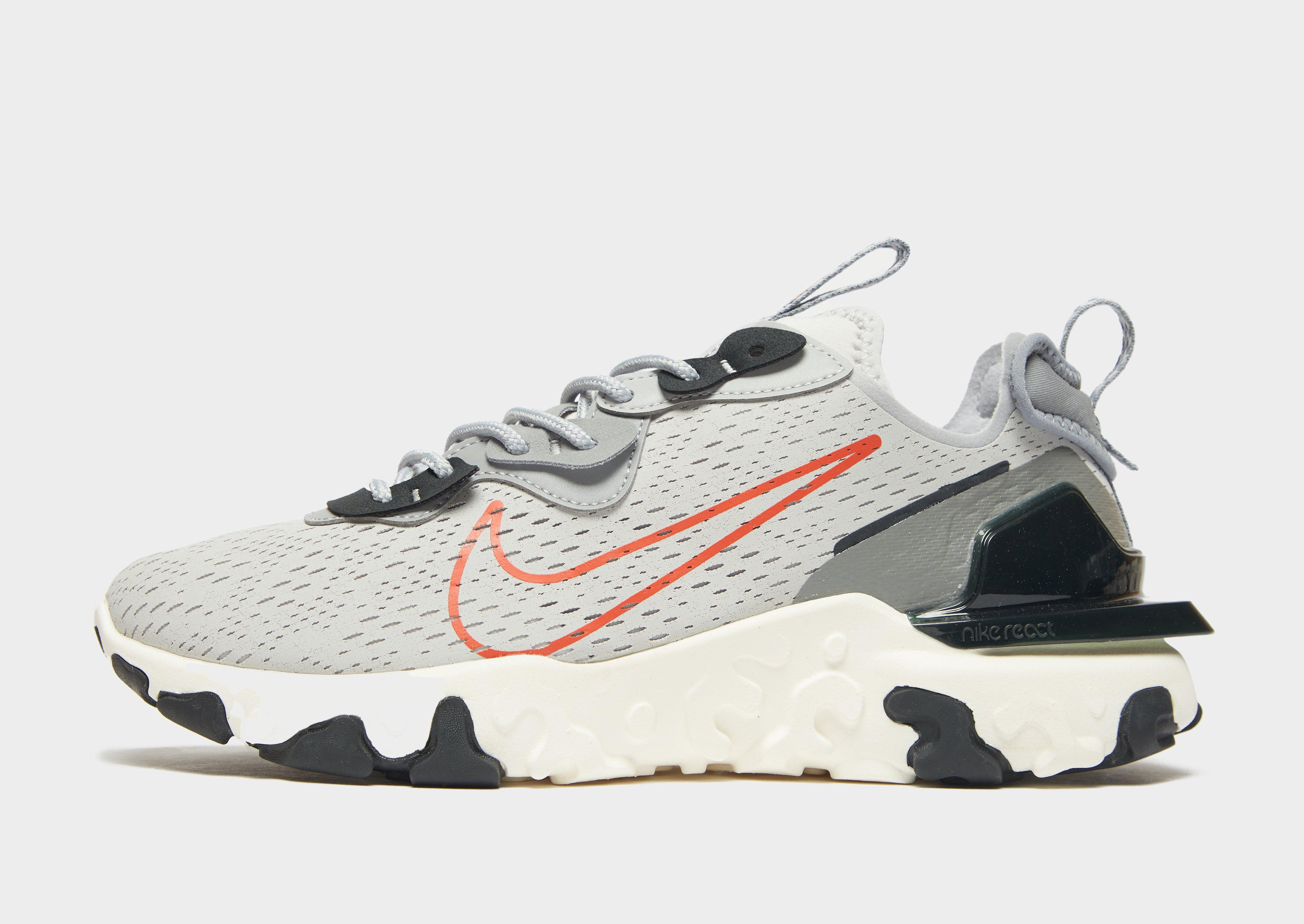 Grey best sale nike react