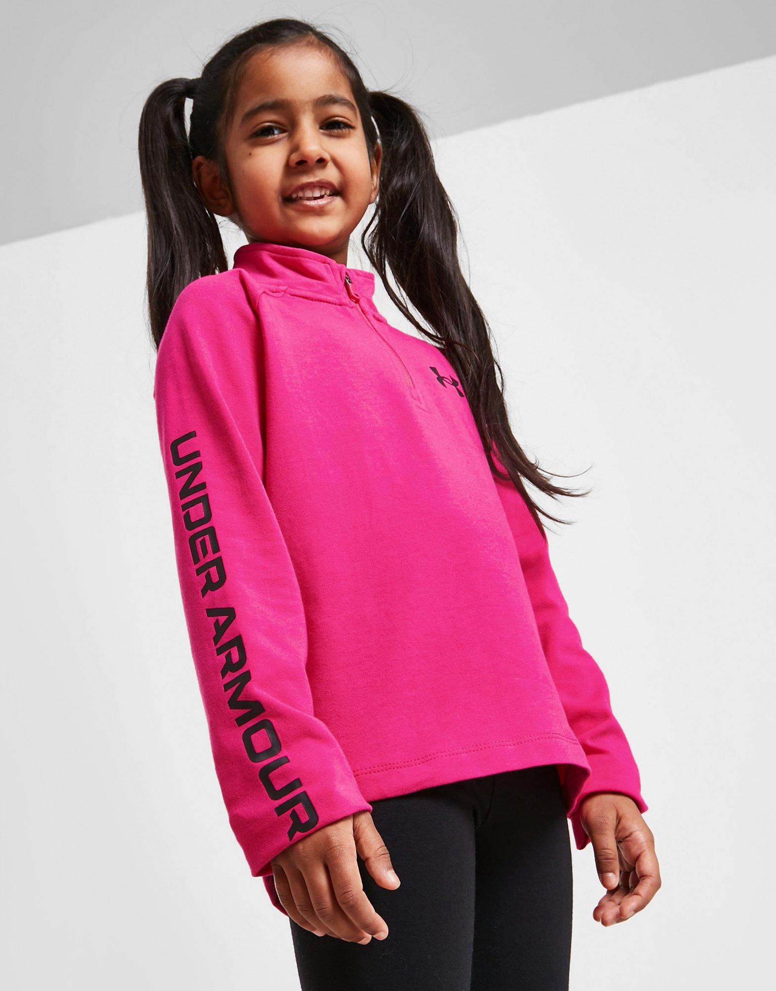 Under Armour Girls' Tech 1/4 Zip/Leggings Set Children