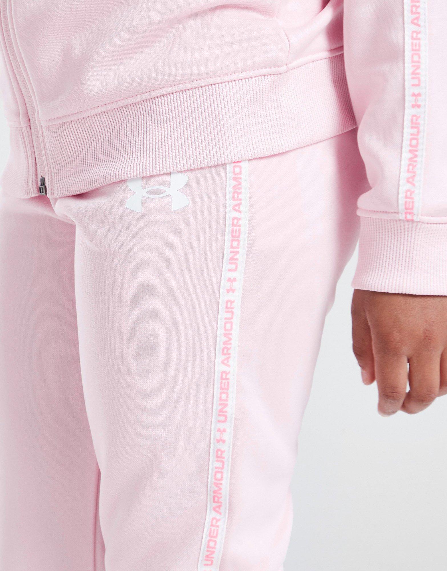 Under Armour Girls' Tape Full Zip Tracksuit Children