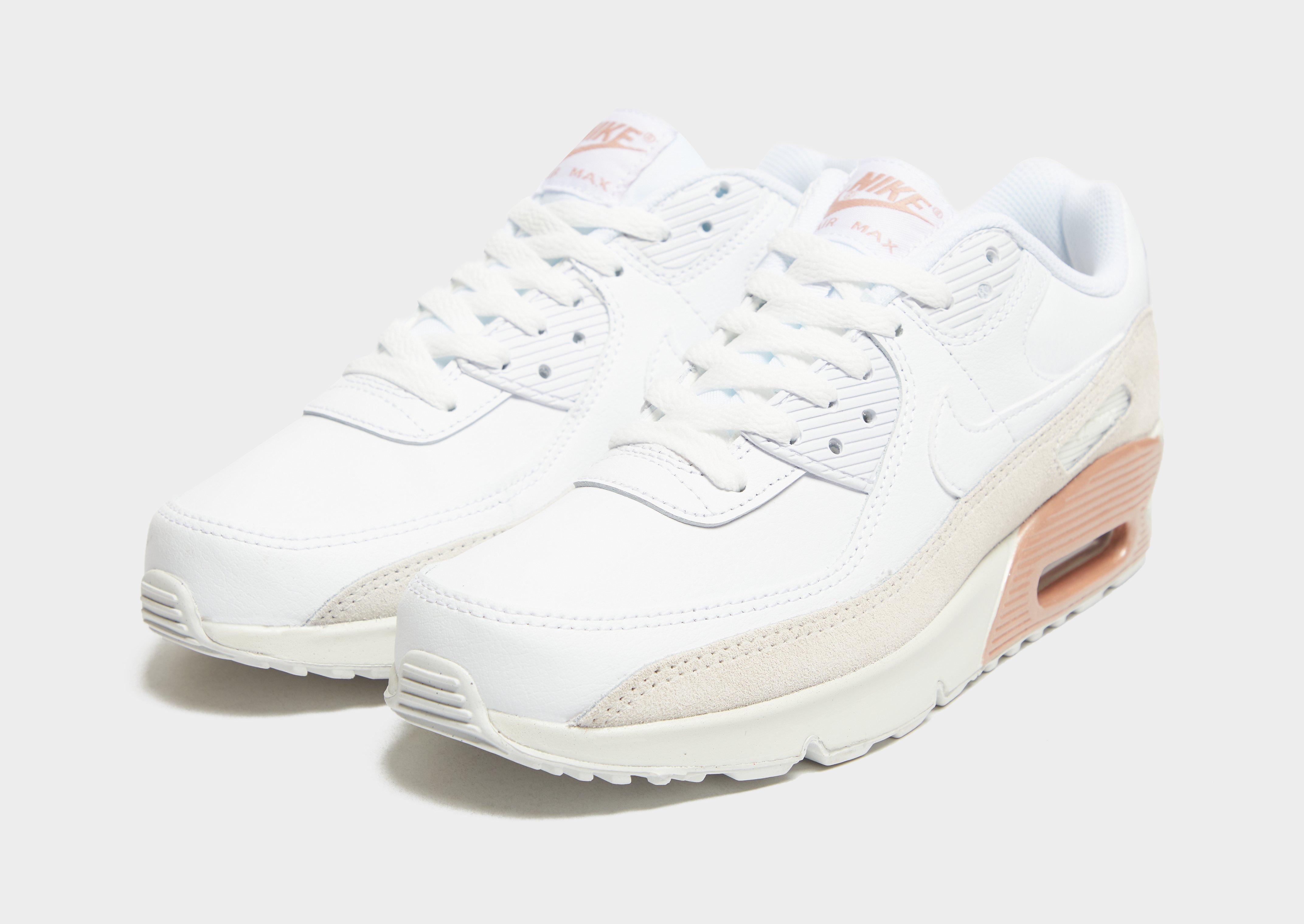 white air max 90 with gum sole