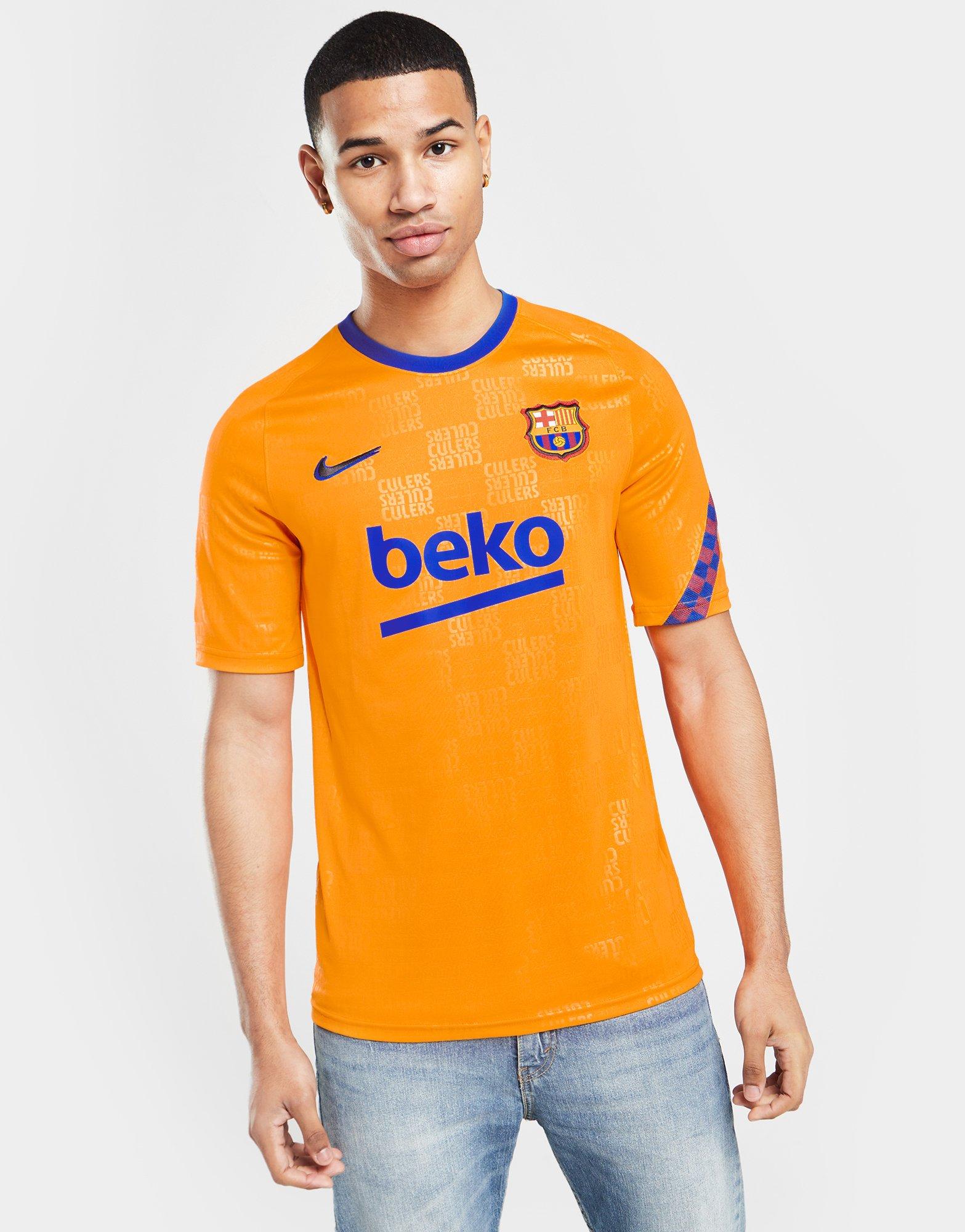 fc barcelona pre match jersey