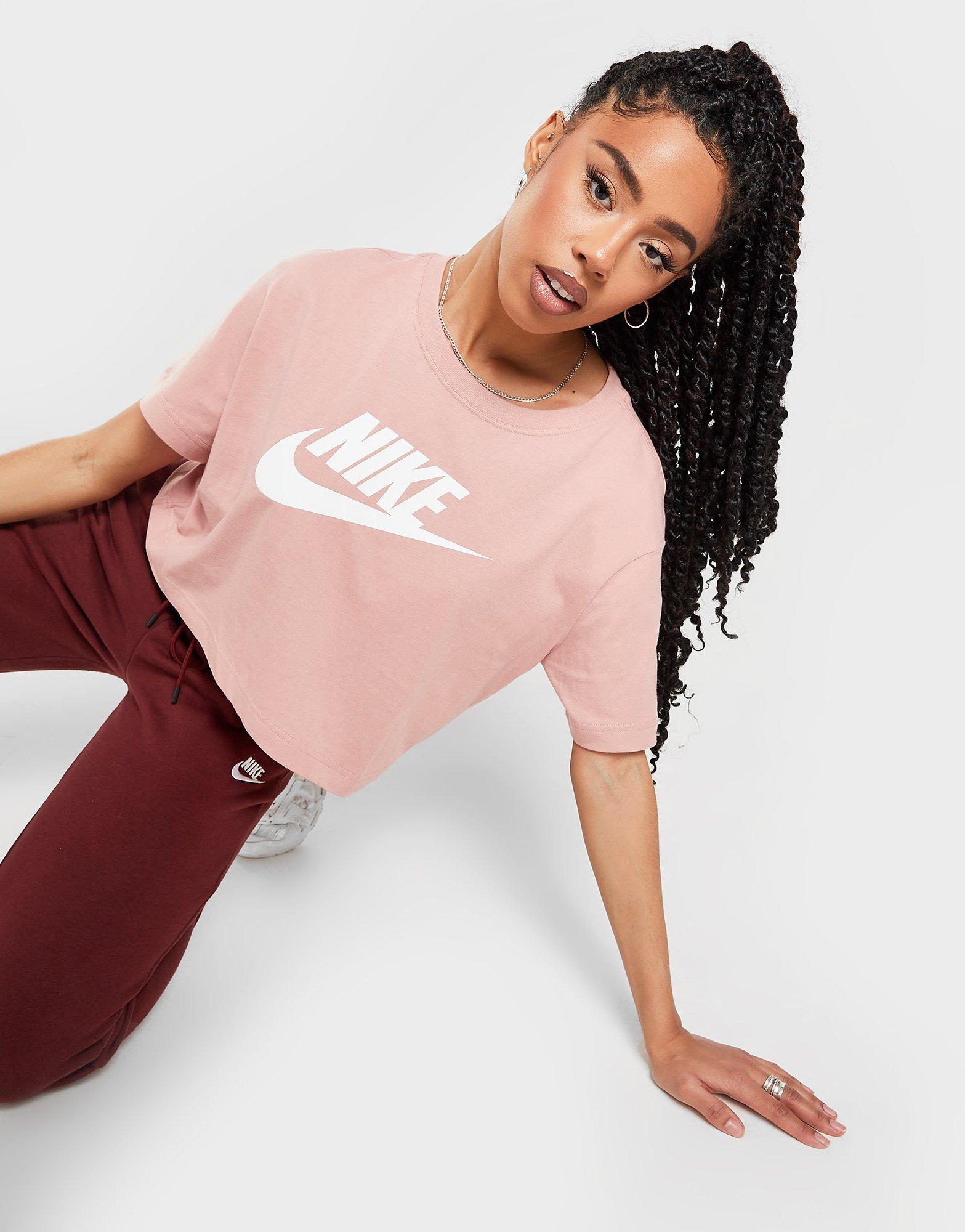 rose gold nike shirt women's