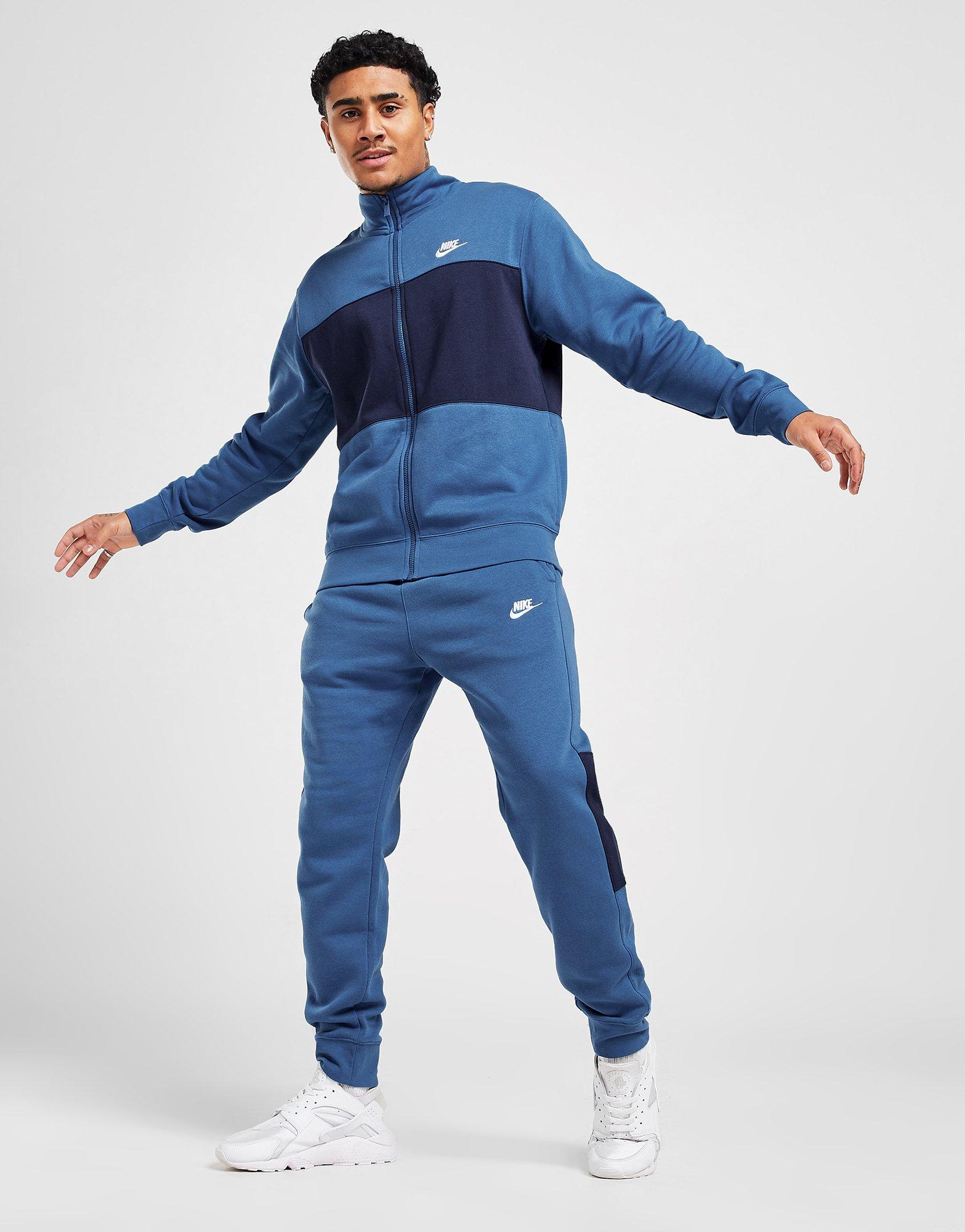 nike fleece tracksuit