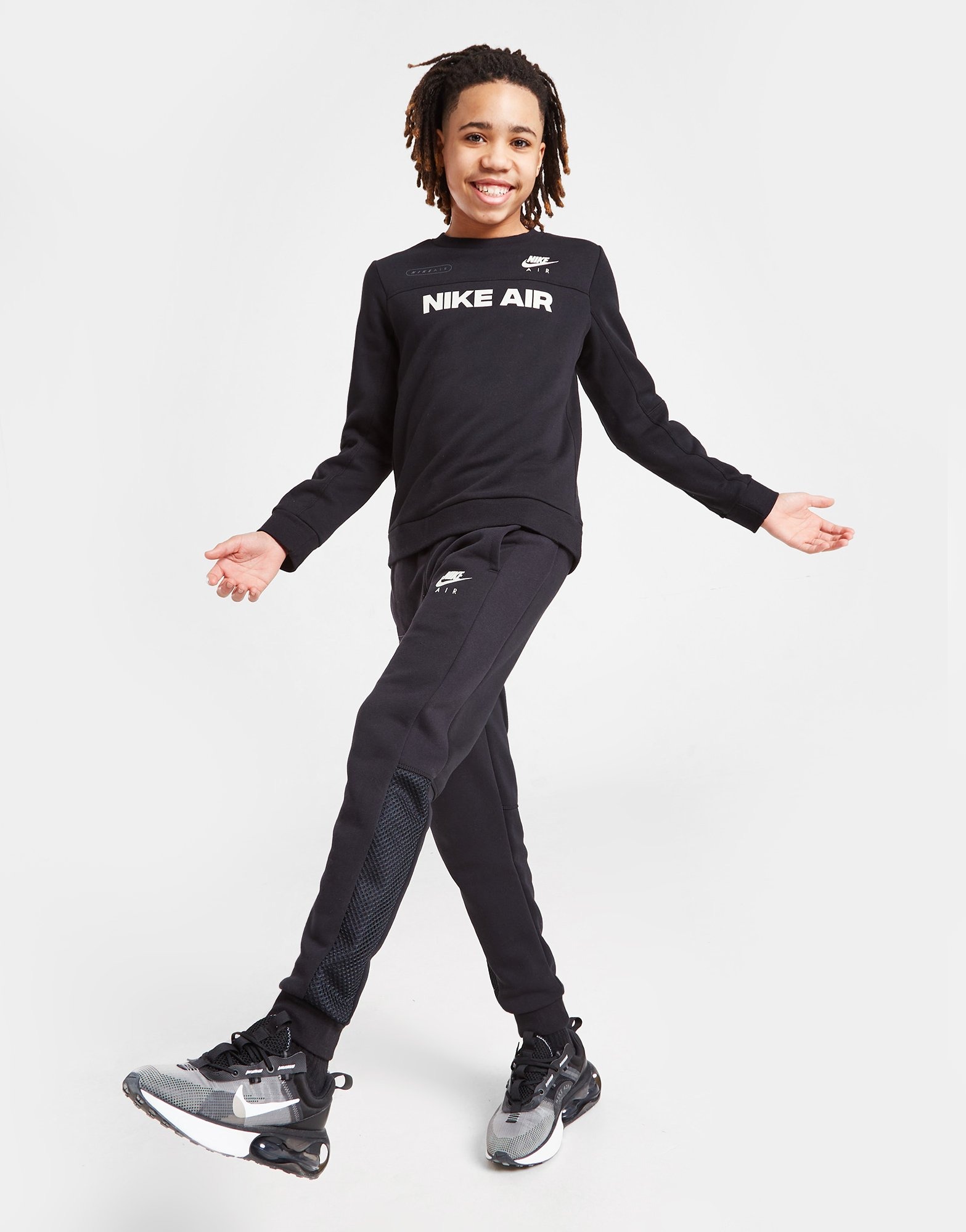 Nike Air Joggers Junior in Nero JD Sports