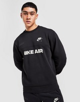 Nike Air Brushed-Back Fleece Crew