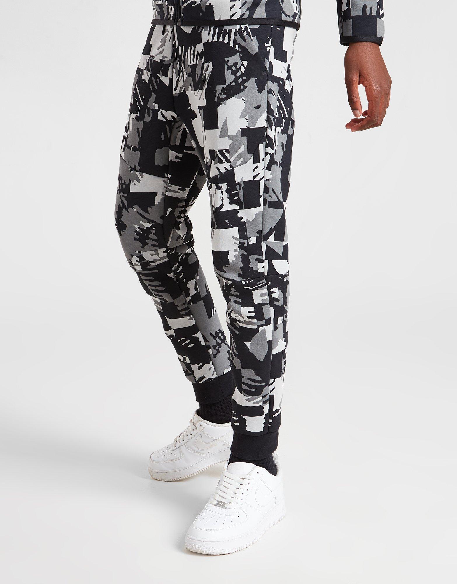 Nike All Over Print Tech Fleece Joggers Junior