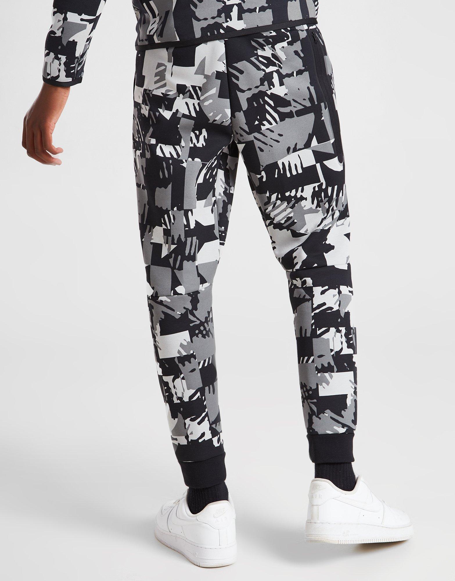 Nike All Over Print Tech Fleece Joggers Junior