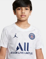 Jordan Paris Saint Germain Fourth Pre Match Shirt Junior