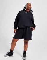 Nike Trend Fleece Plus Size High Waisted Shorts