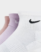 Nike pack de 3 calcetines Everyday Plus Cushioned Ankle