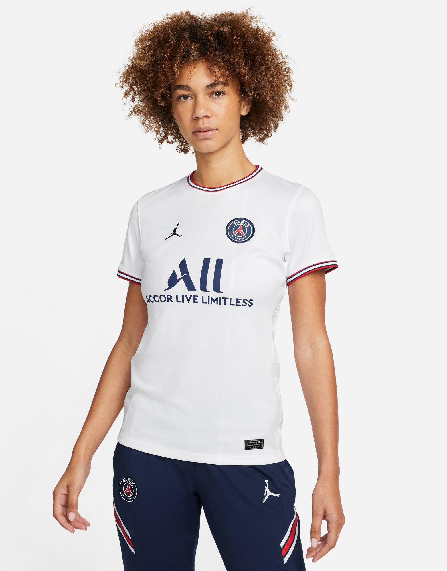 Jordan camiseta Paris Saint Germain 2021/22 4. ª equipación para mujer