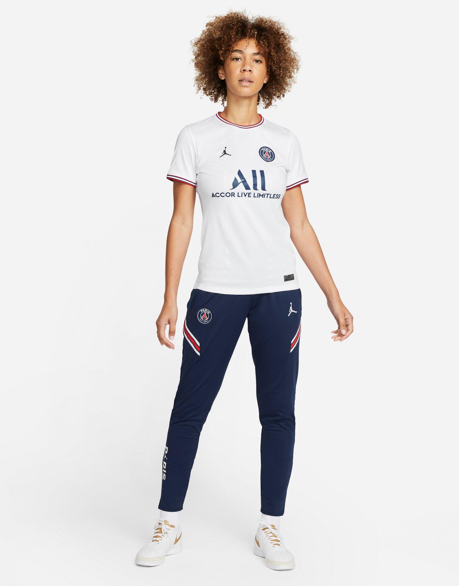 Jordan camiseta Paris Saint Germain 2021/22 4. ª equipación para mujer