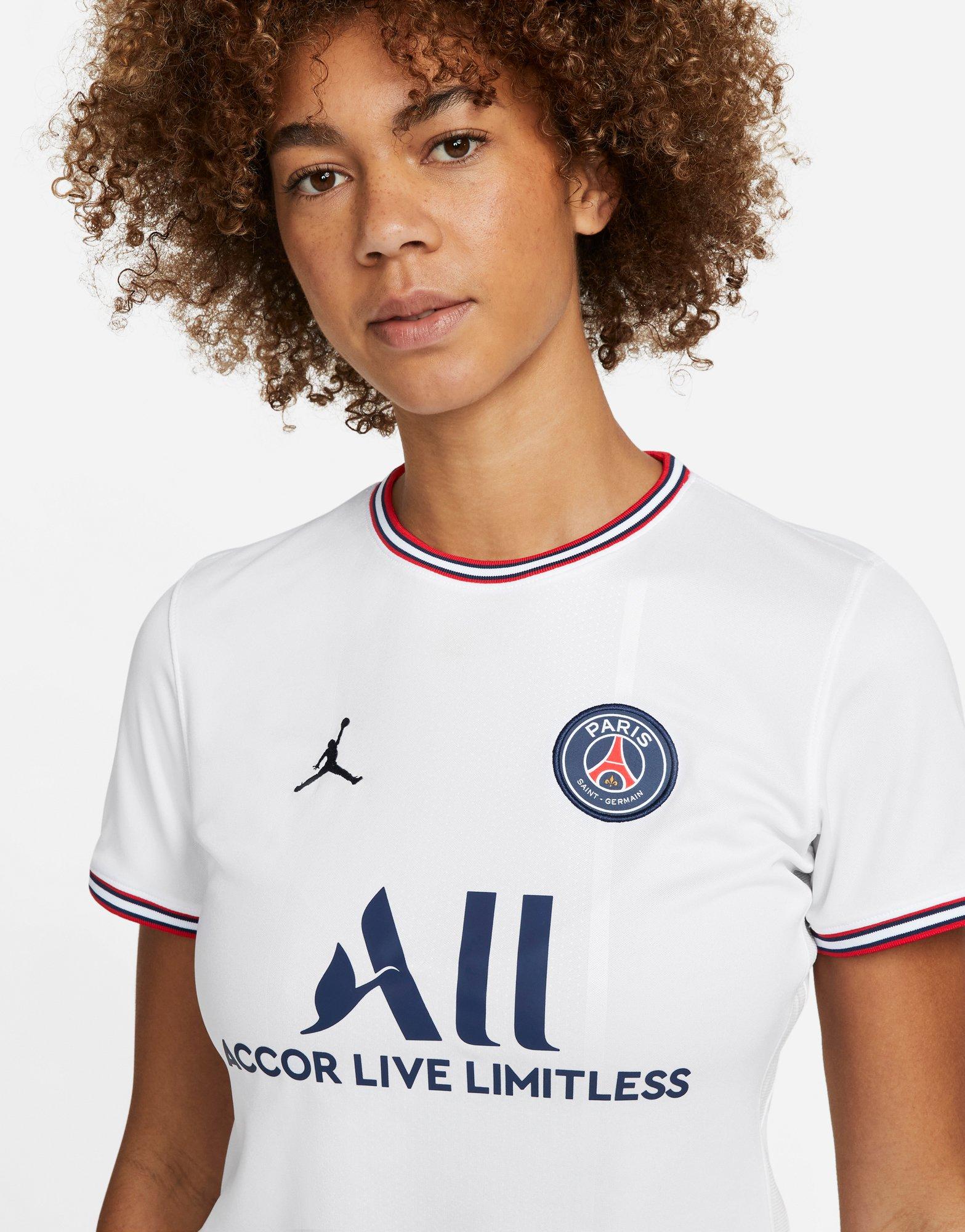 Jordan camiseta Paris Saint Germain 2021/22 4. ª equipación para mujer