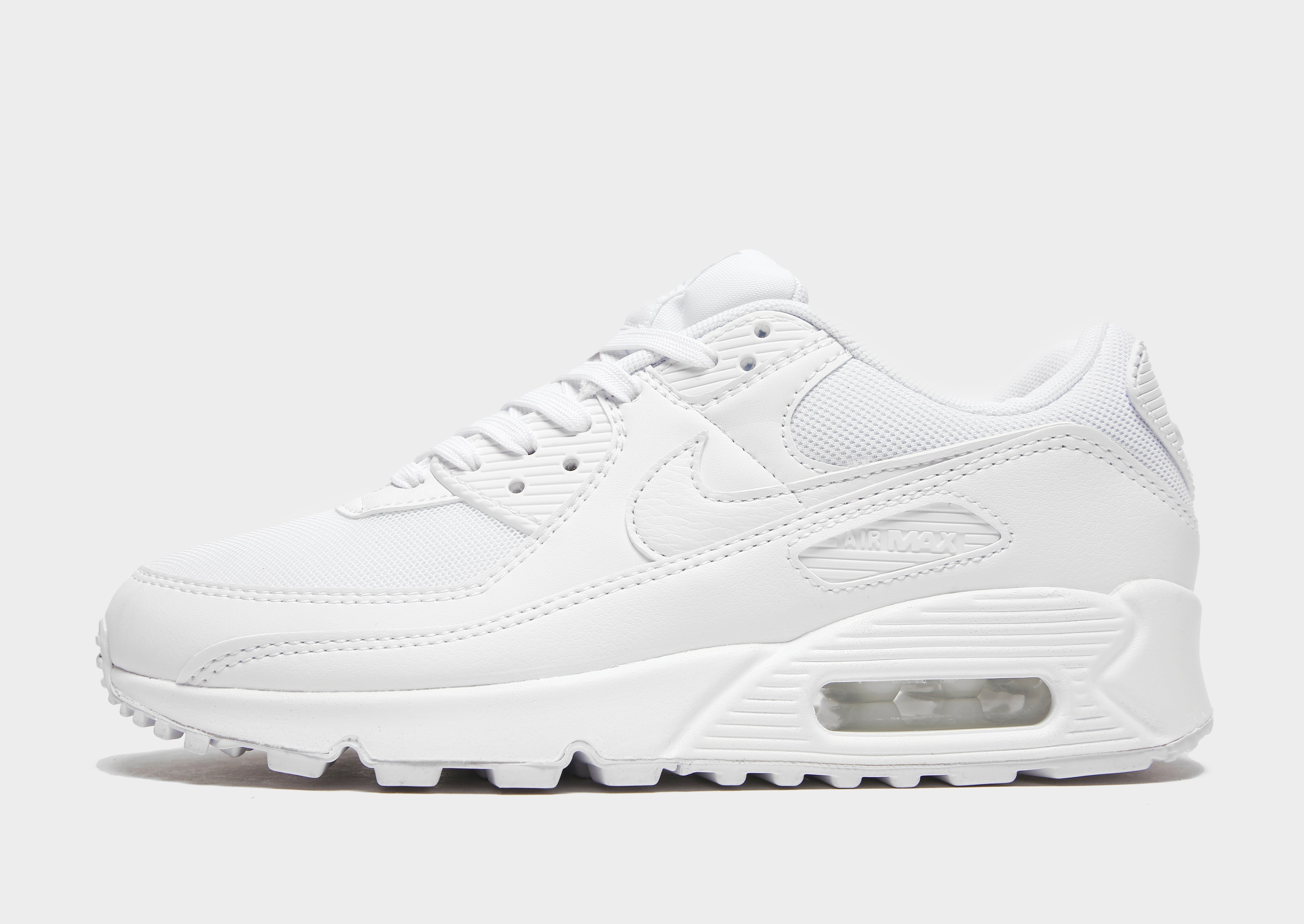 White Nike Air Max 90  JD Sports Global - JD Sports Global